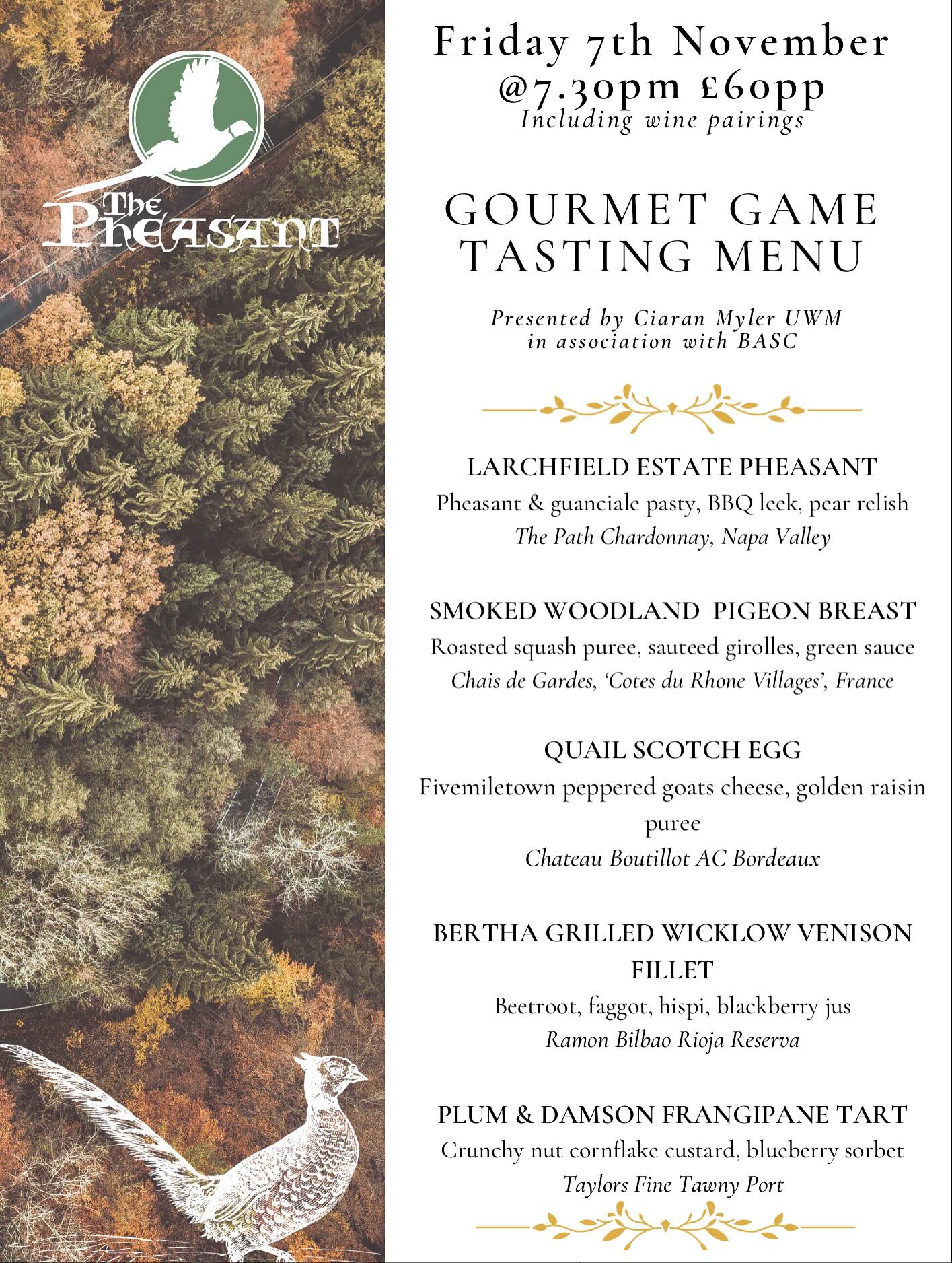 1 day to go! Our gourmet game night is fully booked and we’re excited to welcome guests for an evening of rich and delightful dishes. Our kitchen team are busy prepping, but that’s not all…
Our first Friday of the month pub quiz starts at 8pm tomorrow with a special guest quizmaster, so don’t feel too disheartened if you missed out on this gourmet night, we still promise a great evening of craic.