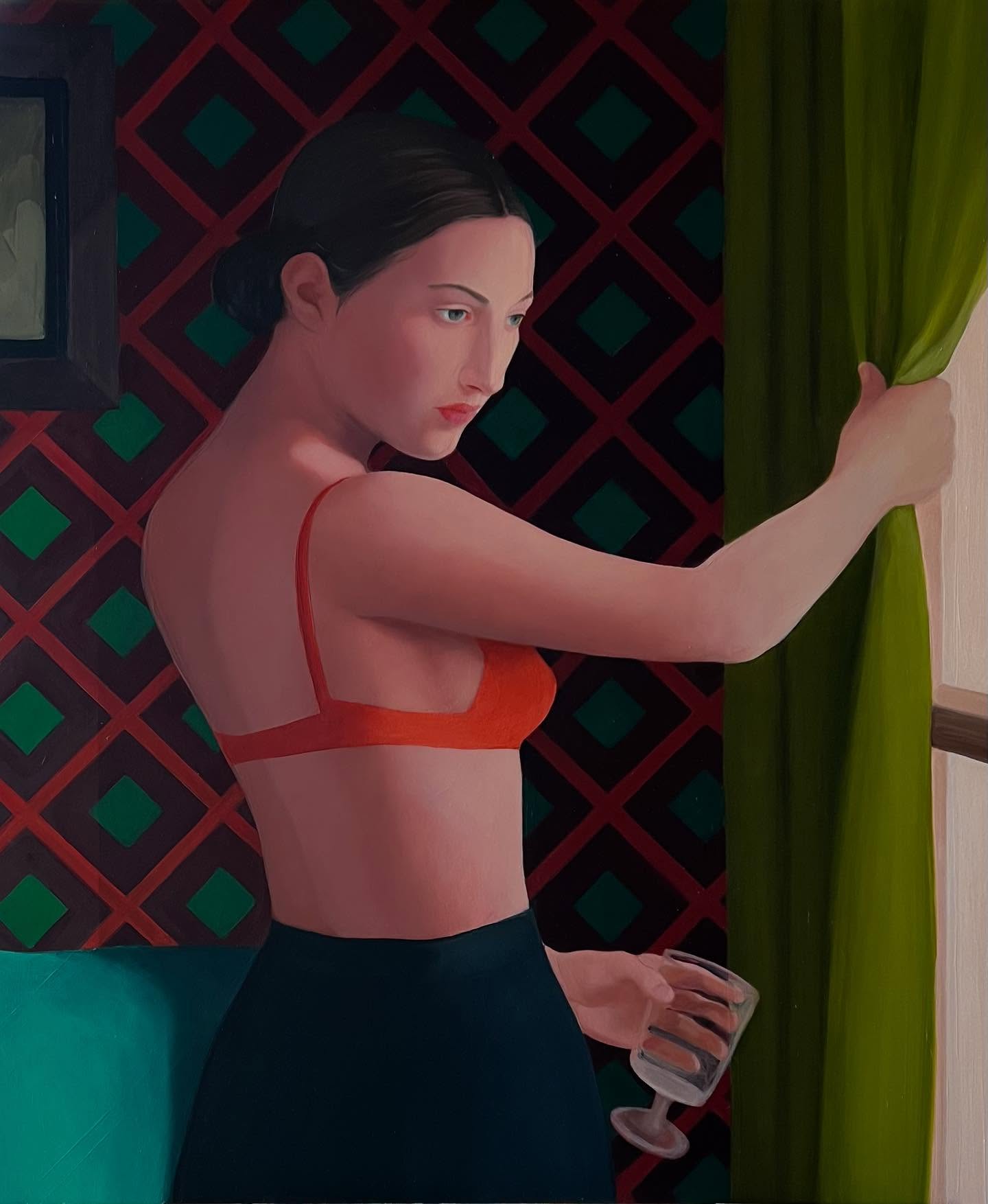 This one lives by the sea
2022 #sandrinelanoy #lanoysandrine #contemporaryfigurativeart