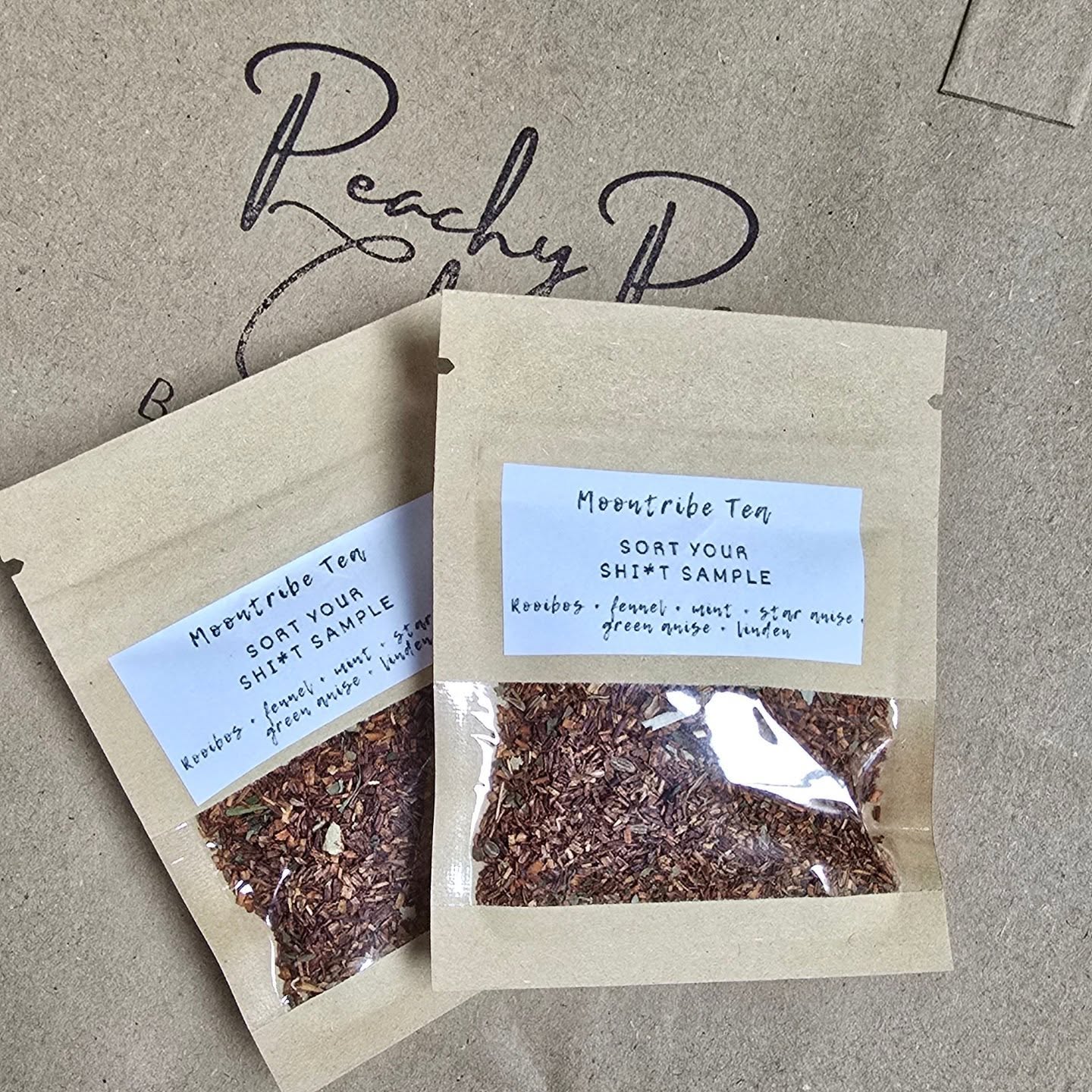 How cute are these little tea samples?
Each order has been packed with a couple of different samples of our tea for you to try 🫖
And if you love it, bigger packs are available on our website.
New clothes + tea? That is some pretty happy mail 📦
Enjoy Queens xx