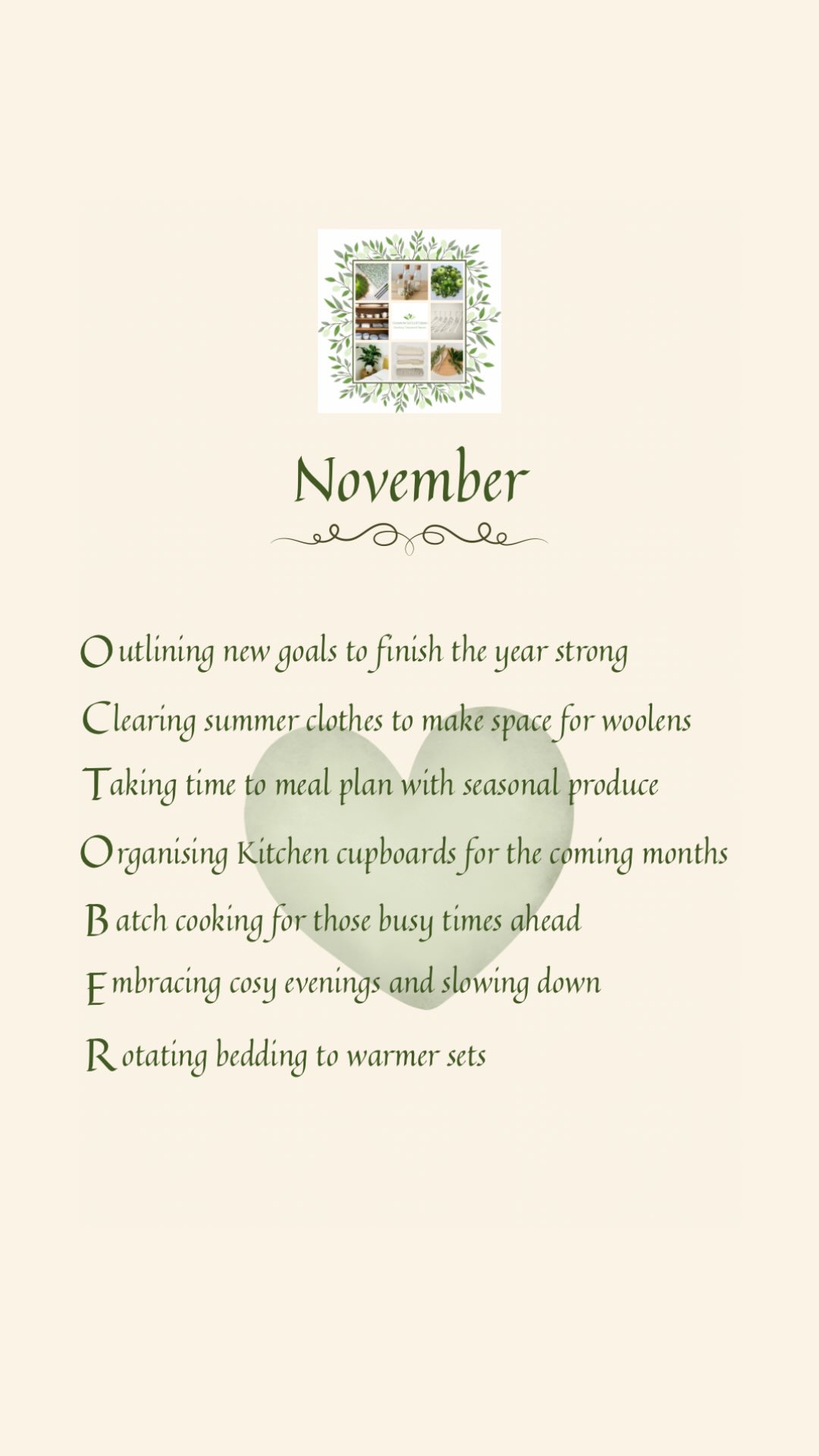 November is here with its dark nights and chilly air. Time to embrace the cosy and look towards the end of the year.