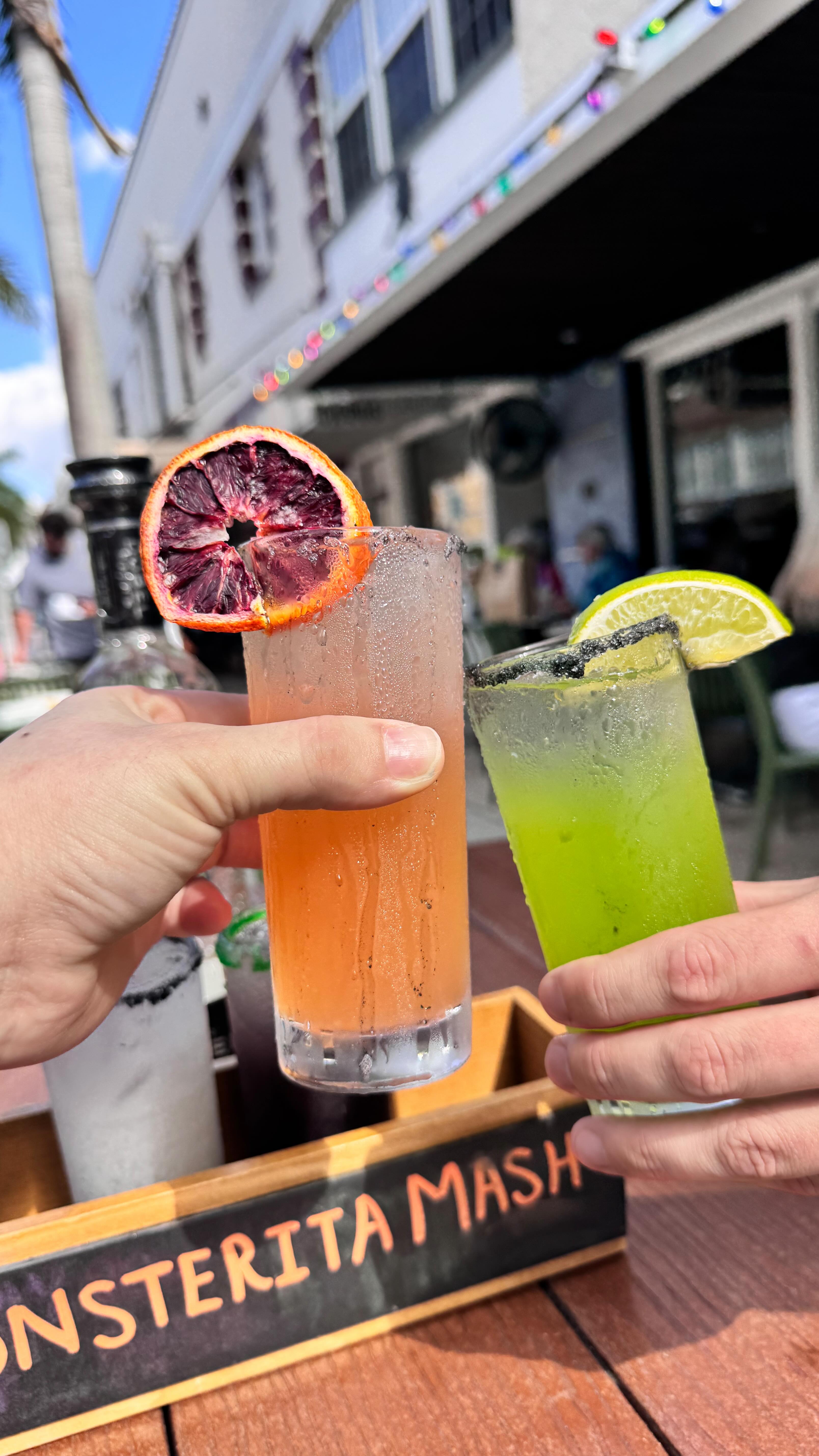 Join us all week long for our Monsterita Mash! 👻
Sip on our Halloween Margarita Flight featuring Maestro Dobel Tequila and four frightfully good flavors: blood orange, coconut, black cherry, and melon, all for $16!
.
.
.
.
#caboscantina #downtownfortmyers #maestrodobeltequila #halloweenfortmyers #swfl