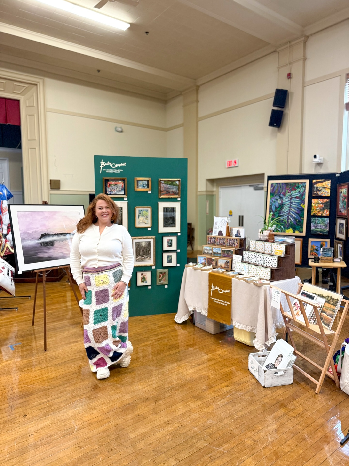 Wheeeeeeew what a DAY! Overwhelmed by the support on Day 1 of Amesbury Open Studios 🥹 Thank you, thank you, THANK YOU!
Ornaments and notecard sets are down to the lasts, and I still have original works and prints available. See you tomorrow?
Studio Stop A | Amesbury City Hall, 62 Friend St.