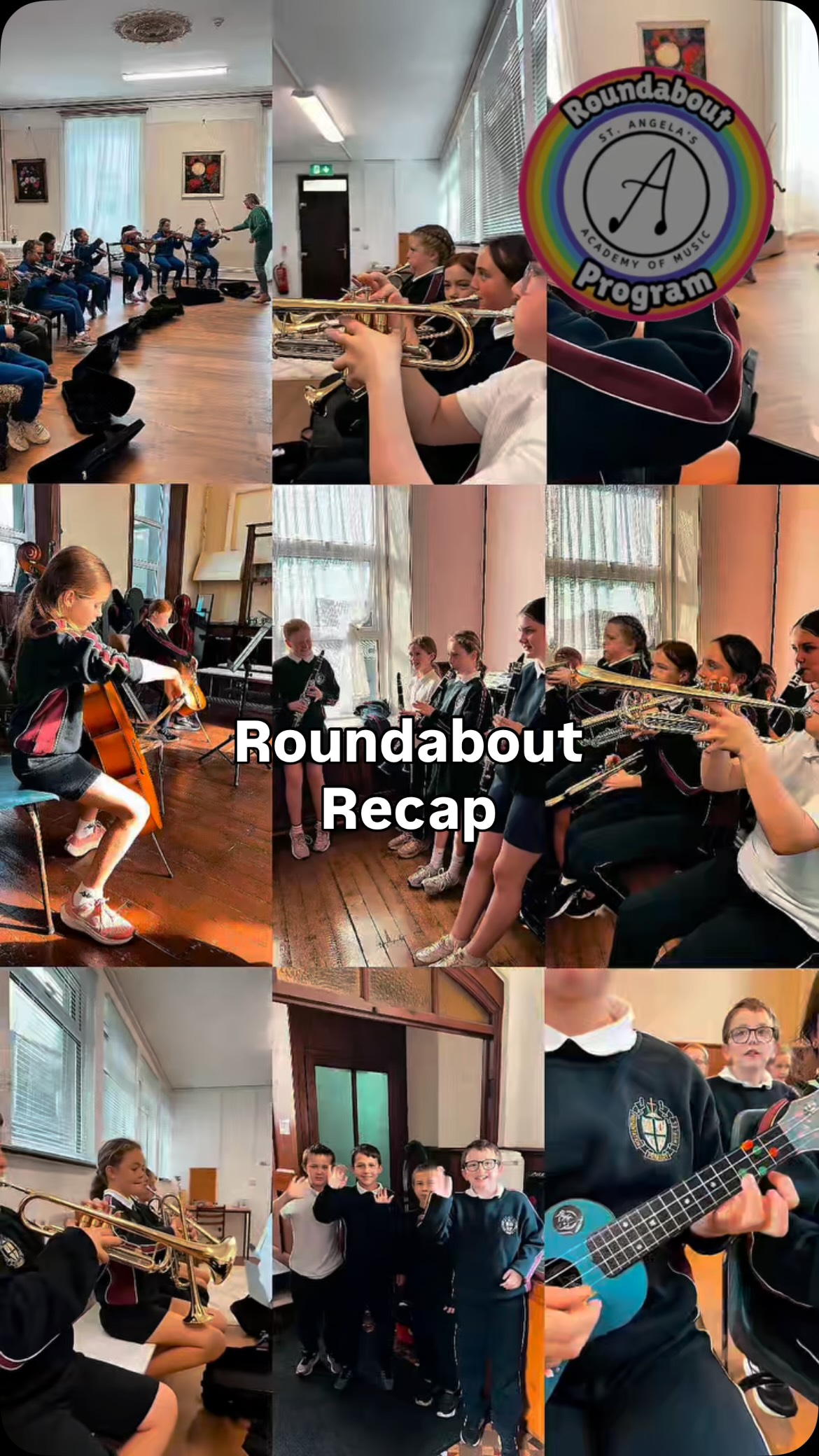 It’s hard to believe we’re almost a third of the way through our first ever Roundabout Program. Children from @presentationprimarythurles and @scoilangelathurles have been working hard learning orchestral instruments. We’re are so proud of their progress so far and can’t wait to see how far they go.
Interested in learning an instrument? We offer lessons in piano, voice, violin, viola, cello, double bass, trumpet, trombone, French horn, flute, oboe, clarinet, bassoon, saxophone, percussion, drums, and guitar.
Also available: traditional music groups, pre-instrumental classes, pop band, ukulele band, music therapy, and musical theatre group classes.
Sign up via our website
📍 Thurles, Co. Tipperary
