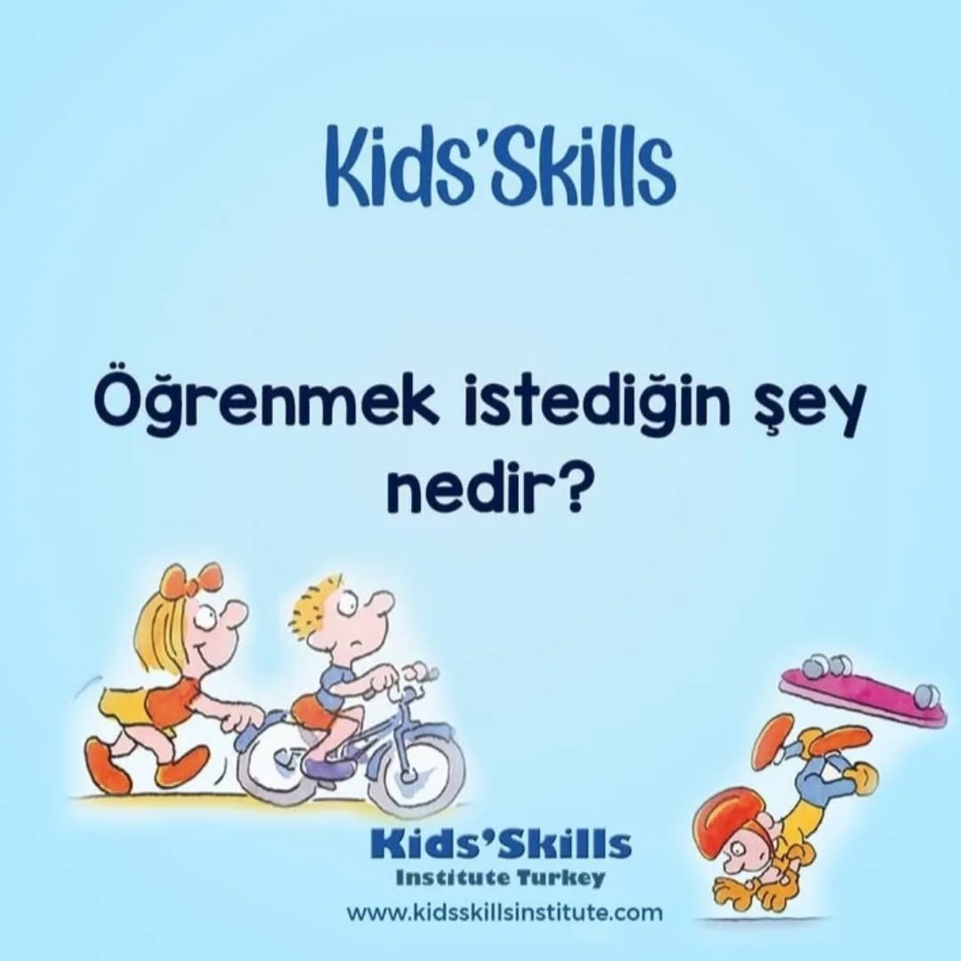 Öğrenmek istediğin şey nedir? 🎈✨
Kids’Skills’in en önemli adımlarından biri, çocuğun kendi becerisini kendisinin seçmesidir.
Çünkü çocuk seçtiğinde:
✅ Sürece daha istekle katılır,
✅ İç motivasyonu yükselir,
✅ “Ben yapabilirim” duygusu çok daha hızlı gelişir.
Bu sorunun gücü de tam burada başlar:
👉 “Öğrenmek istediğin şey nedir?”
Bu soru, çocuğa hem söz hakkı verir hem de sorunu değil çözümü konuşmamızı sağlar.
💙 Bazı çocuklar “öfkelendiğimde sakin kalmak”,
💙 Bazıları “daha güzel oyun kurmak”,
💙 Bazıları “kardeşimle anlaşmak”,
💙 Kimileri de “dersimi zamanında bitirmek” gibi beceriler seçer.
Seçim ne olursa olsun, kıymetli olan çocuğun kendini güçlendirmek için bir adım atmasıdır.
Kids’Skills tam da bu yüzden etkili:
Çocuk kendi hedefini belirliyor ve o hedefe doğru küçük ama güçlü adımlarla ilerliyor. 🚀