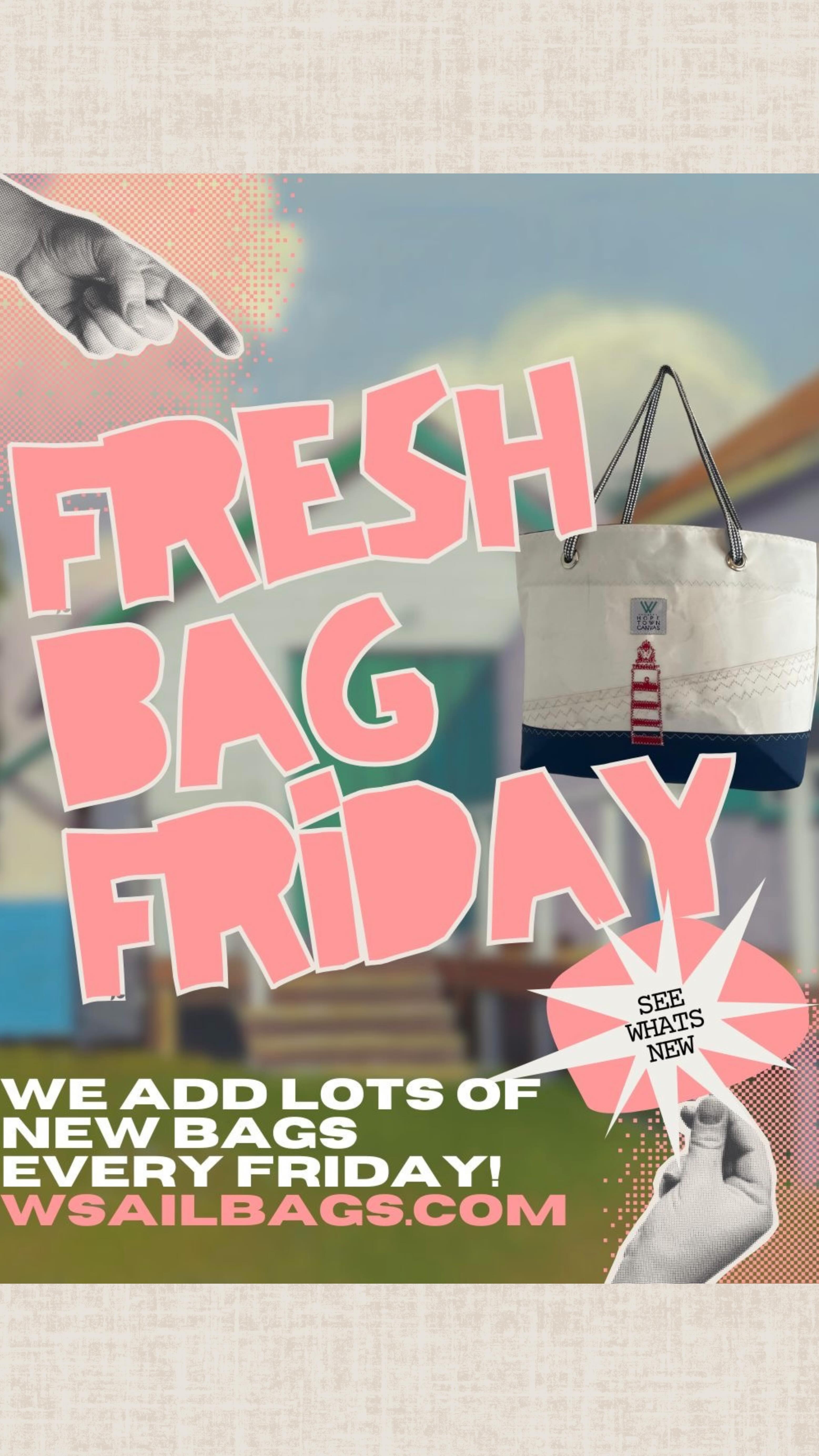 Fresh Bag Friday 🦩🥳
From neutrals to bold patterns, from little bags to large, this Friday we’ve got it all! Shop online at wsailbags.com, or click the link in bio. Happy shopping 🛍️