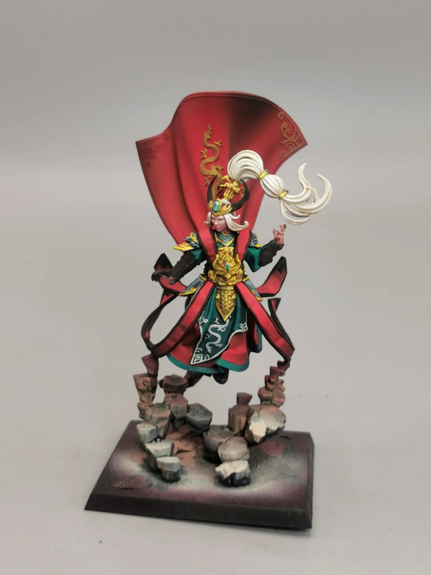 WIP !
+/- 3heures de peinture
Miao Ying - Cathay
Wharammer the Old World.
Niveau 3 - Master pièce Individuelle
Schéma imposé.
#MiaoYing #StormDragon #GrandCathay #TheOldWorld #WarhammerTheOldWorld #PaintingWarhammer #MiniaturePainting #Minipainting #Warhammer #WarhammerCommunity #Wargaming #Hobby #GamesWorkshop #Citadel #Cathay #ArmiesofGrandCathay #WarhammerFantasy #OldWorld #Eavymetal #FinishedMiniature #NMM #TabletopGames #PeintureFigurine #dragons