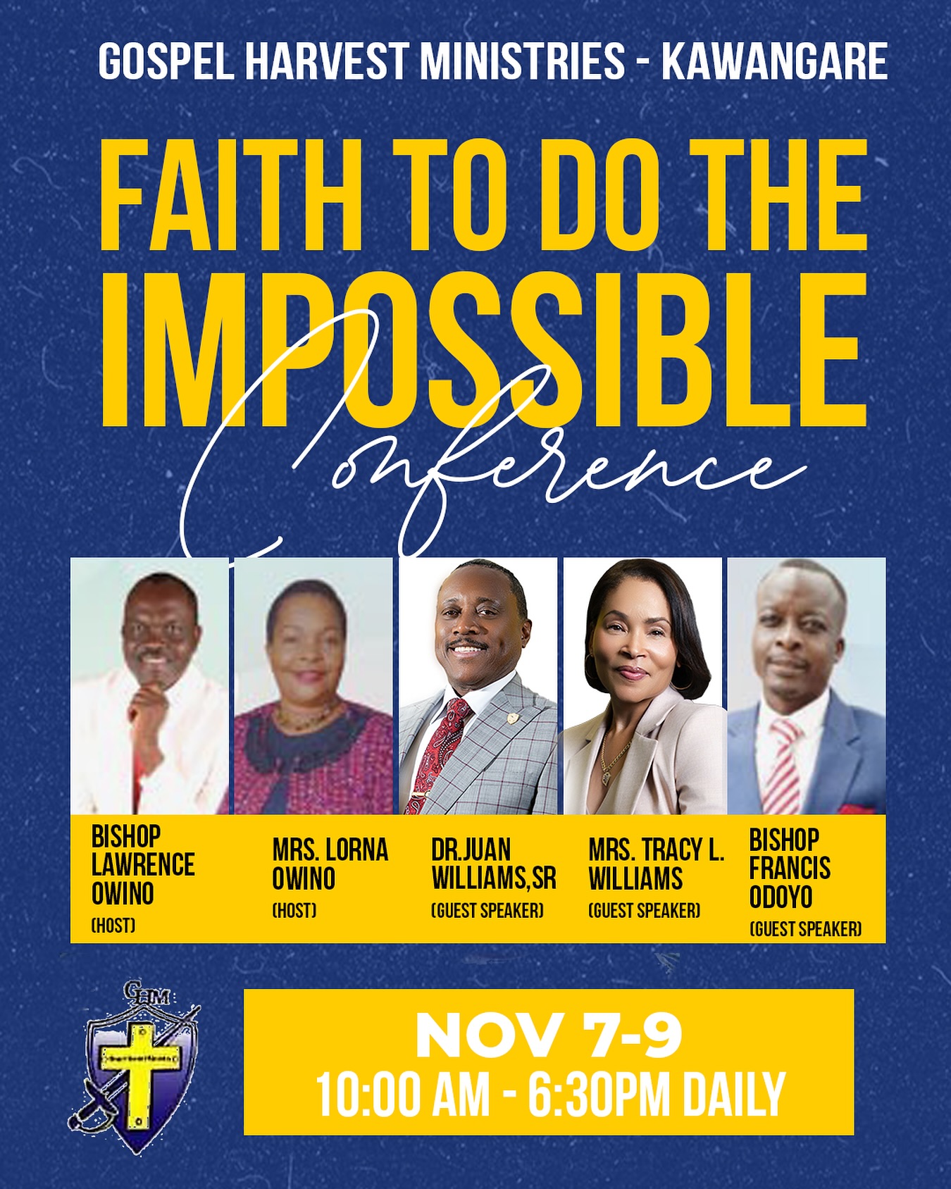 🌍We look forward to sharing God’s love and the word of faith in Kenya 🇰🇪. If you live in Nairobi or Kisumu… or surrounding areas you are most welcome. Join us for 3-days of empowerment and encouragement (November 7-9). If you have any family or friends in these areas you can help with this mission trip by sharing 🙏.
“And He said to them, “Go into all the world and preach the gospel...”
Mark 16:15
#love #faith #gospel #goodnews #jésuschrist #mission #africa #kenya #nairobi #nairobikenya🇰🇪 #kisumu #conference #wordoffaith #christianconference #kawangare