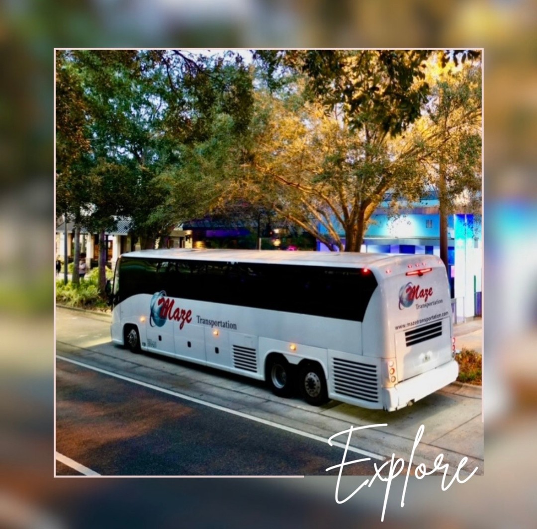 Book with Maze Transportation for your next group outing - we're available 24/7, 365 days a year!