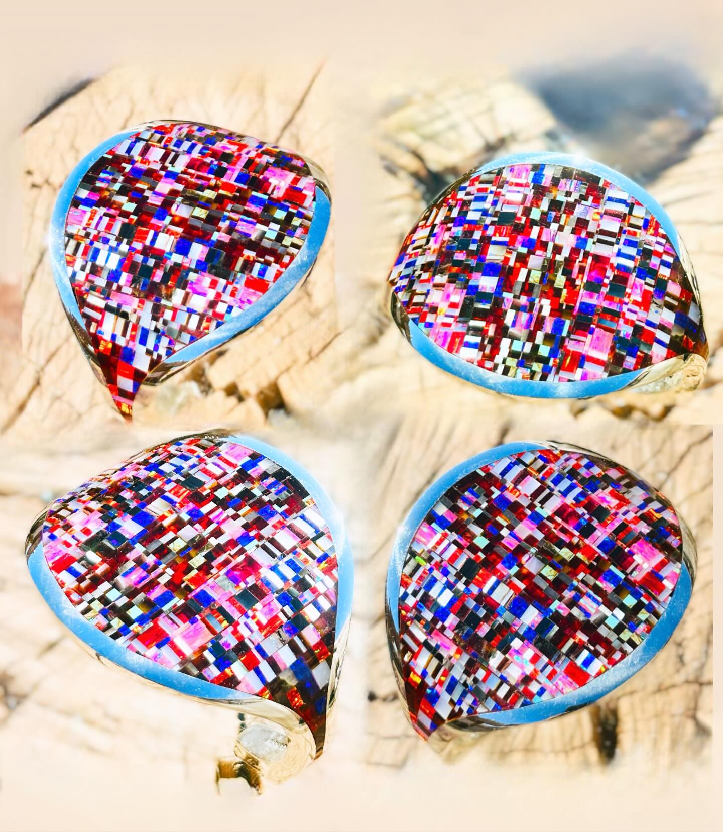 This exemplifies my vision, my art, my journey, and my passion for jewelry making. My higher power. ❤️#microinlay #bracelet #cuff #contemporary #nativeamericanjewelry #jewelry #colincoonsis