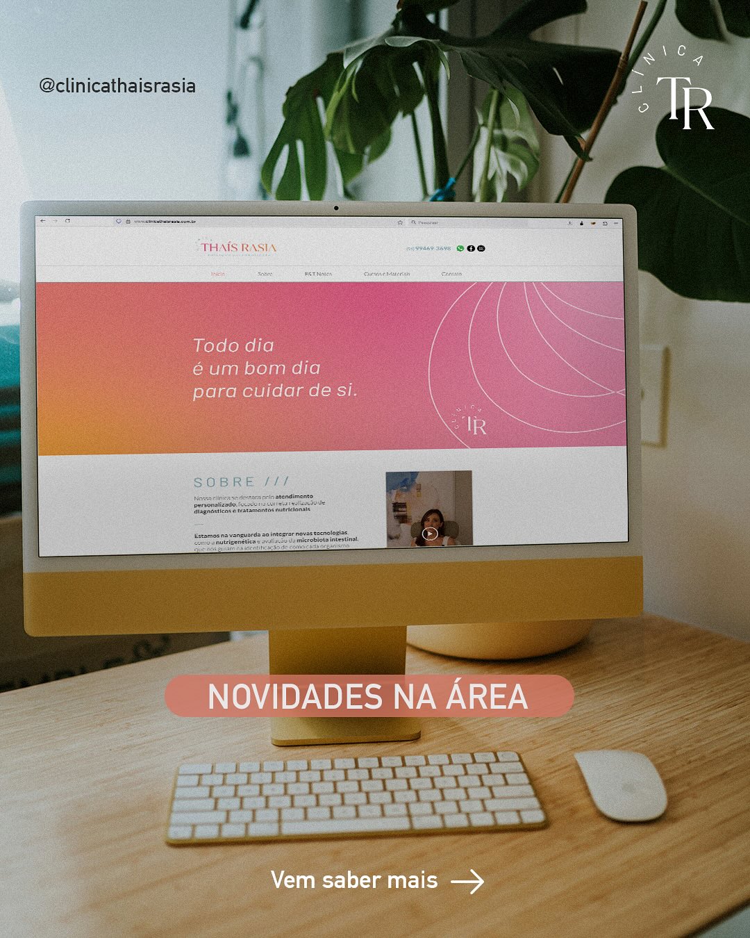 Ainda acha que dieta é igual pra todo mundo? Se você é único, sua nutrição também precisa ser 💚
Com uma equipe de nutris altamente capacitadas, seguimos focadas em um atendimento personalizado para a realização do correto diagnóstico nutricional.
Estamos na vanguarda ao integrar novas tecnologias, como a nutrigenética e avaliação da microbiota intestinal, que nos guiam na identificação de como cada organismo metaboliza determinados alimentos e substâncias.
Na Clínica Thaís Rasia, cada prescrição dietética é cuidadosamente elaborada, estrategicamente equilibrada e adaptada à realidade de cada um de nossos pacientes.
Bem-vindo à sua nova jornada na Clínica Thaís Rasia, onde a nutrição é personalizada e cada história é única.