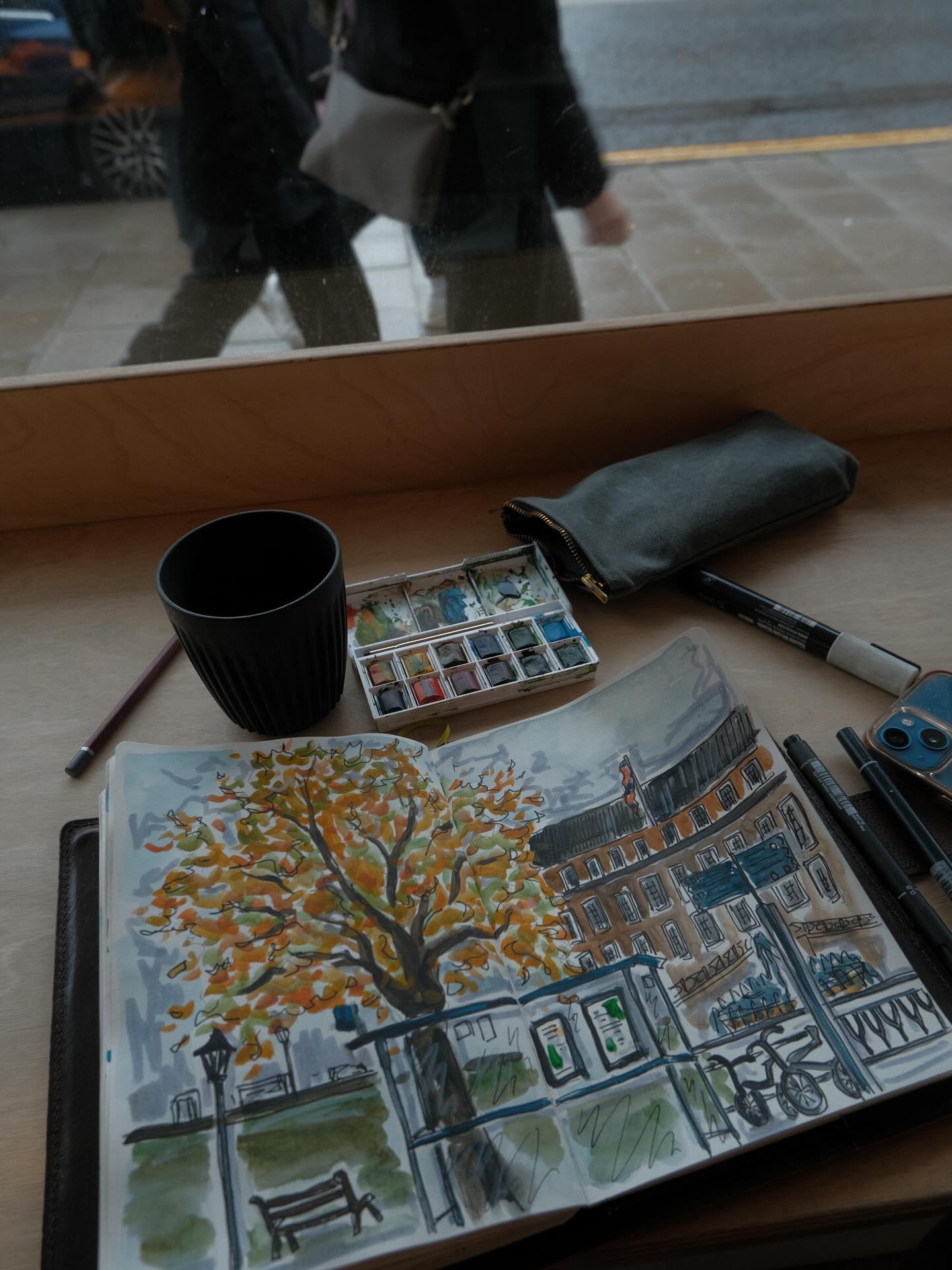 Autumn sketching in Bristol ๐
#art #artwork #artist #draw #drawing #sketch #sketching #sketchbook #sketchbookdrawing #sketchbookart #sketchbookpage #sketchbookpages #sketchbookartist #bristol #parkstreet #collegegreen #autumn #autumnsketch #foryou #fyp