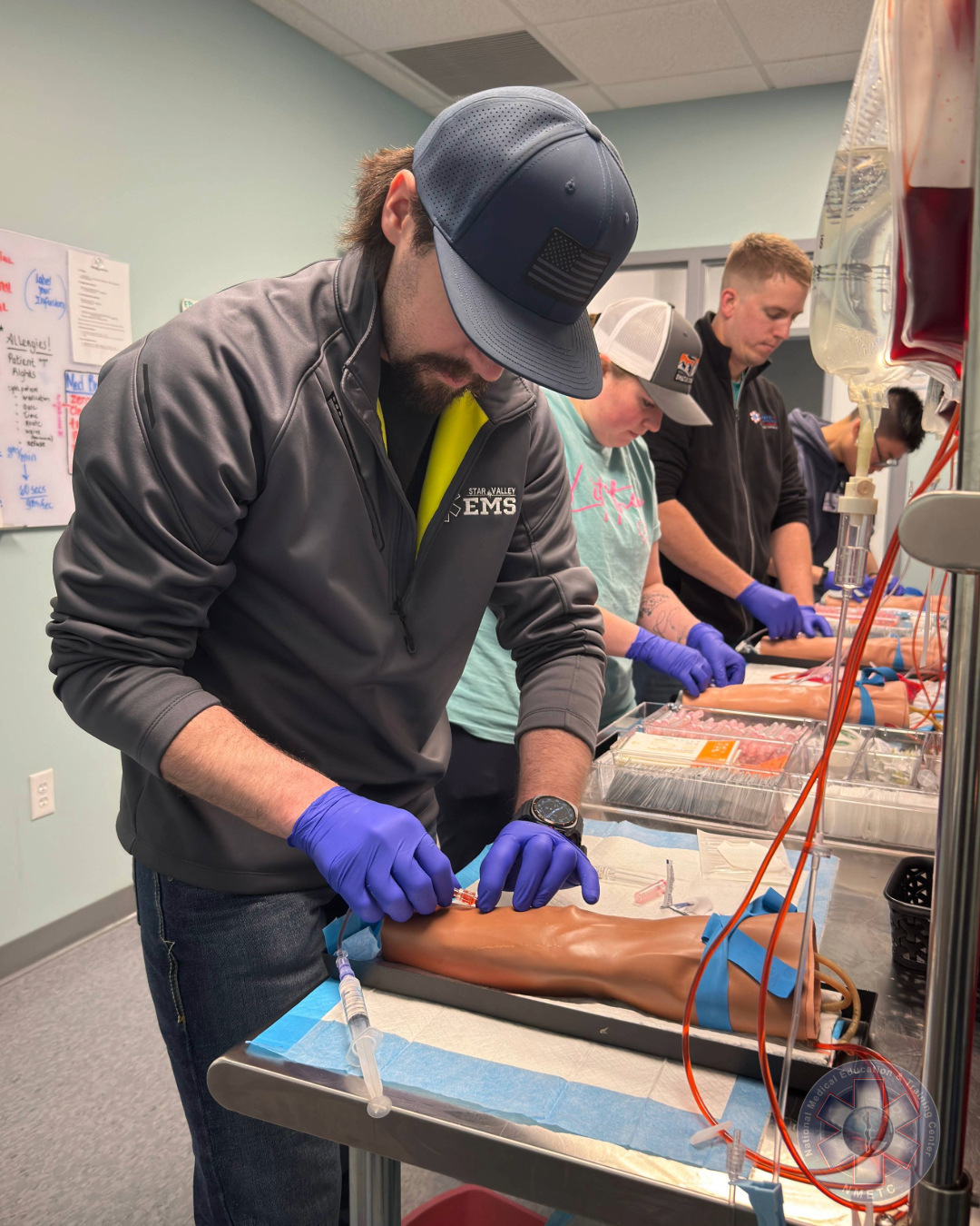 Vascular access is a fundamental, critical step in caring for sick patients before they reach the hospital. NMETC students focus on mastering these skills to provide the best care for their future patients.
#NMETC #firstresponders #EMS #emergencymedicalservices