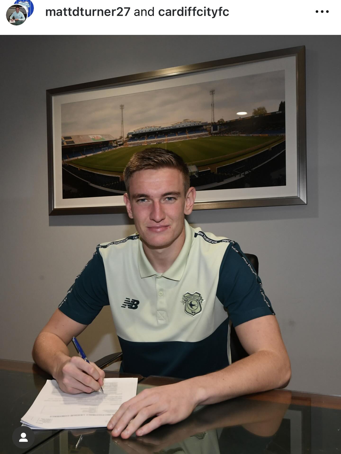 congratulations @mattdturner27 on signing a new 2 year contract with @cardiffcityfc very well deserved 🧤👏
trained & looked after by Topcatch since age 13
my late father looked after mathew and took him to Leeds united , Aberdeen fc & Cardiff City
he would have been beaming with joy for you 😀
well done 👏🧤