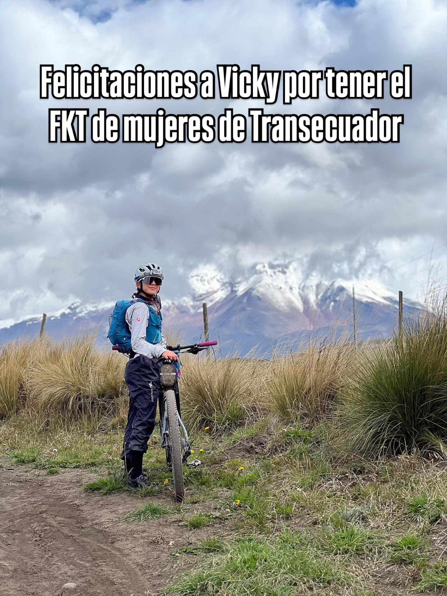 Grande @vickycalero8 por completar el Transecuador 2025 y lograr el FKT en mujeres. Te esperamos el próximo año!!! Y esperamos que más mujeres se animen a recorrer este lindo país !! 🇪🇨