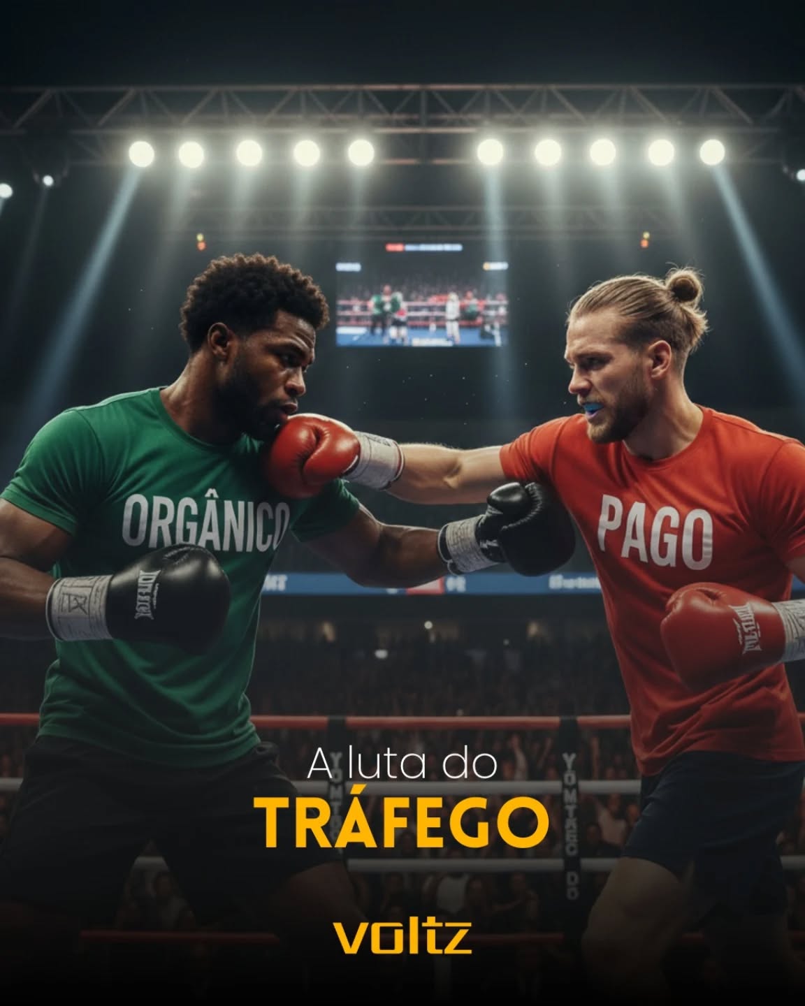 No ringue do marketing, orgânico e pago não são rivais — são dupla de ouro.
O orgânico é o jab que mantém sua marca em movimento: educa, cria presença e constrói confiança. O pago é o direto certeiro, que entra no tempo exato e transforma atenção em ação — em lead, em venda, em resultado.
Quando o seu perfil e o seu site estão vivos — com conteúdo atualizado, prova social e páginas rápidas — o algoritmo sente. O Google recompensa, o clique fica mais barato, o alcance cresce. E nas redes? Quem já te viu no orgânico tende a clicar mais e converter melhor no pago.
A regra é simples: o orgânico aquece, o pago captura — e juntos, eles nocauteiam a concorrência.
Publique com ritmo, alinhe promessa e entrega, mostre resultados reais e acompanhe tudo com marcações precisas. Cada ajuste é um round vencido.
Quer pagar menos por clique e vender mais com estratégia? Fale com a Voltz e descubra como calibrar seus golpes para performar em alto nível.
#voltzmarketing #tráfegopago #marketingdigital #estrategiadigital #gestaodetrafego #publicidadeonline #marketingquevende #voltzdigital #crescimentoempresarial #marketingdeperformance