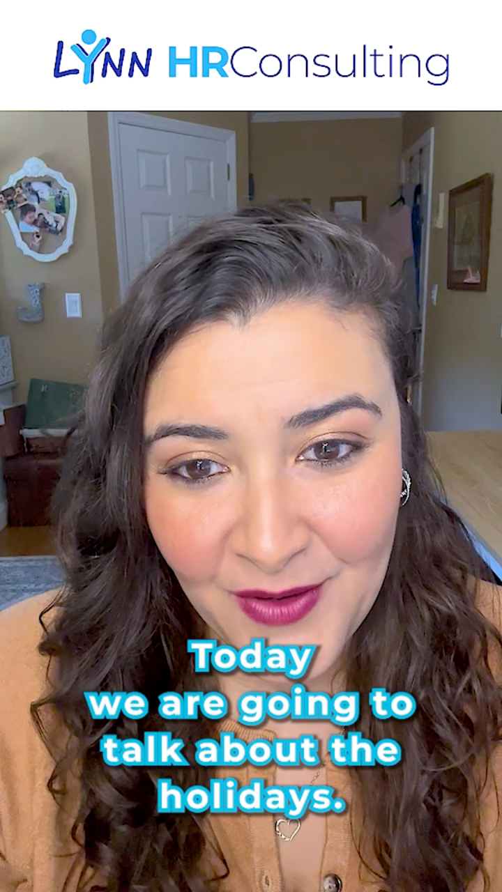 The holidays are joyful but they can also burn your team out.
Watch for the signs: more sick days, irritability, or a dip in performance. Have those 1:1 check-ins early!
#HRCompliance #SmallBusinessSupport #HRConsulting #BusinessSuccess #LynnHR #RealTimeHR