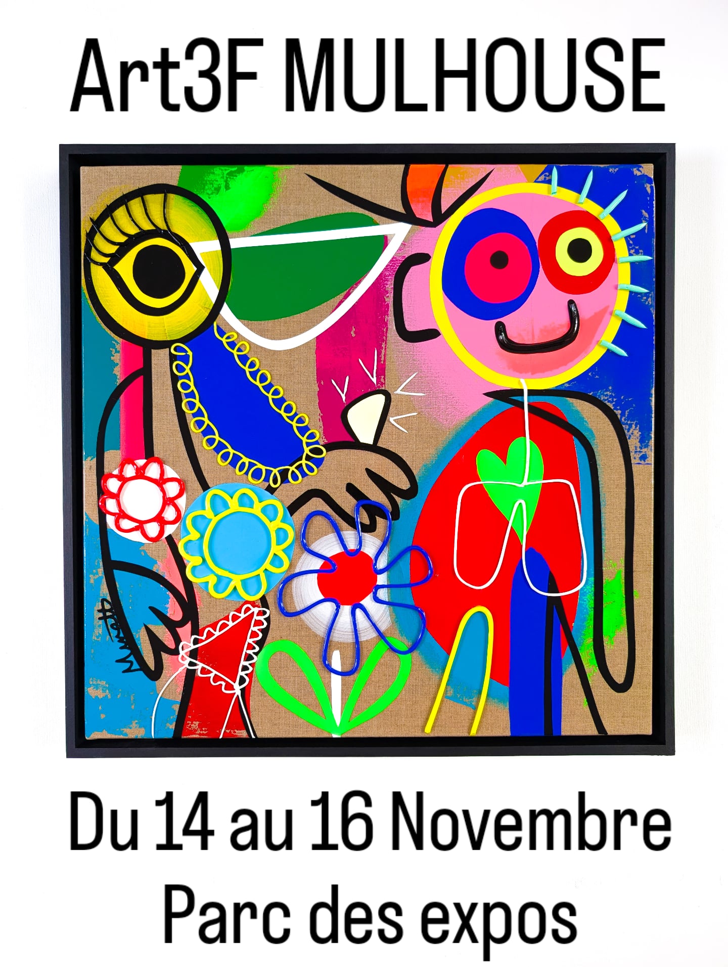 Retrouvez-moi à Art3F Mulhouse du 14 au 16 novembre prochain 🥳 stand C17
📍Parc des expos
Vendredi de 16h à 23h
Samedi de 10h à 20h
Dimanche de 10h à 19h
💌 invitation en m.p. ou directement depuis mon linktr.ee
https://linktr.ee/Muriel.matt
Ou sur mon site
https://murielmatt.com