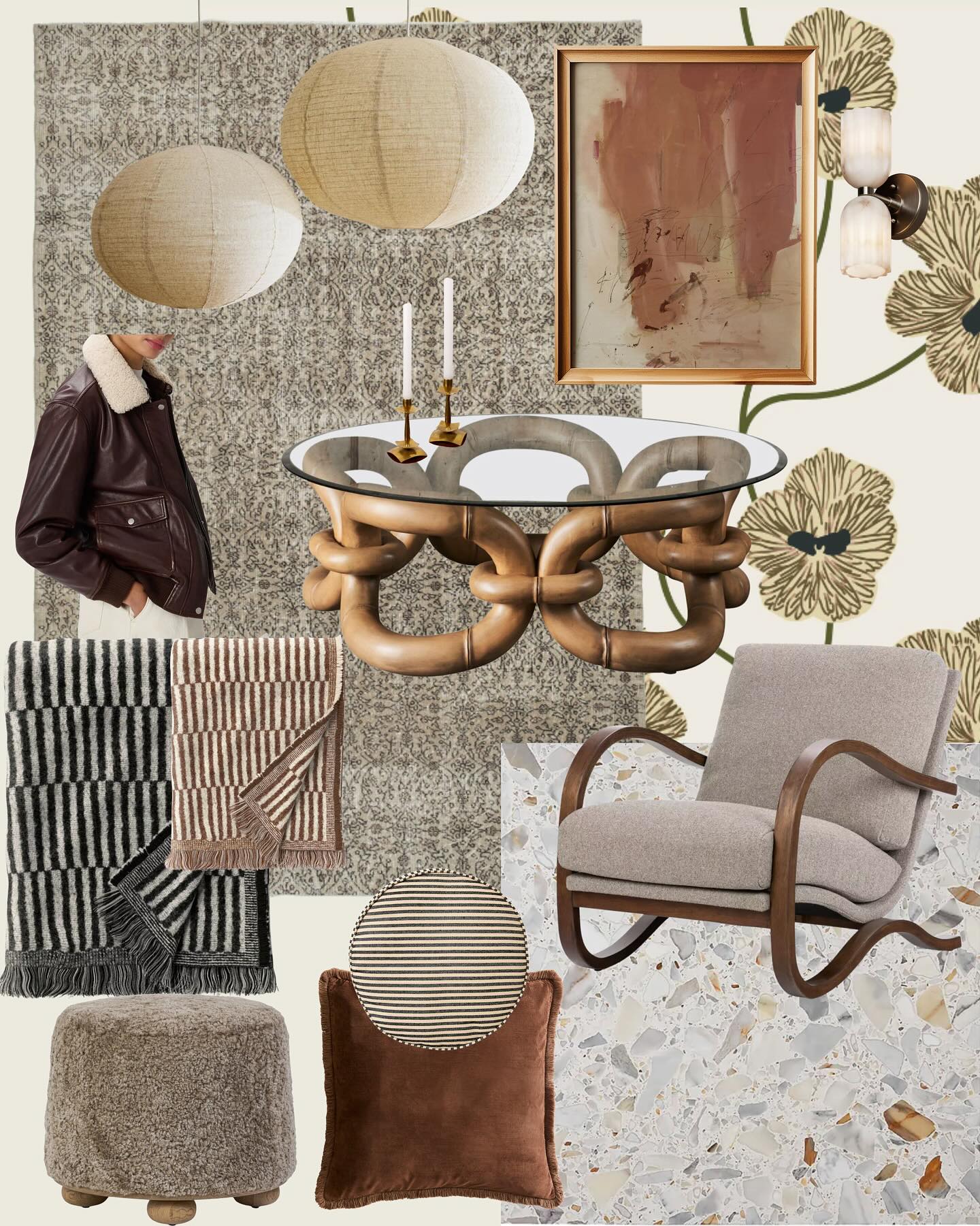 November mood board- leaning into the cozy season! Warm leathers, wooly textures, stripes (always for me!) and pattern mixing, anything that makes your space cozy and comfy.
I love making mood boards, both for clients and just for fun. Some of the items in this little collection may or may not be purchased for clients… or myself! Stay tuned to find out… 🍁🍂🍁
Happy November everyone!
#moodboard #cozyseason #shanalutherinteriors #hudsonvalleyinteriors #fallmoodboard