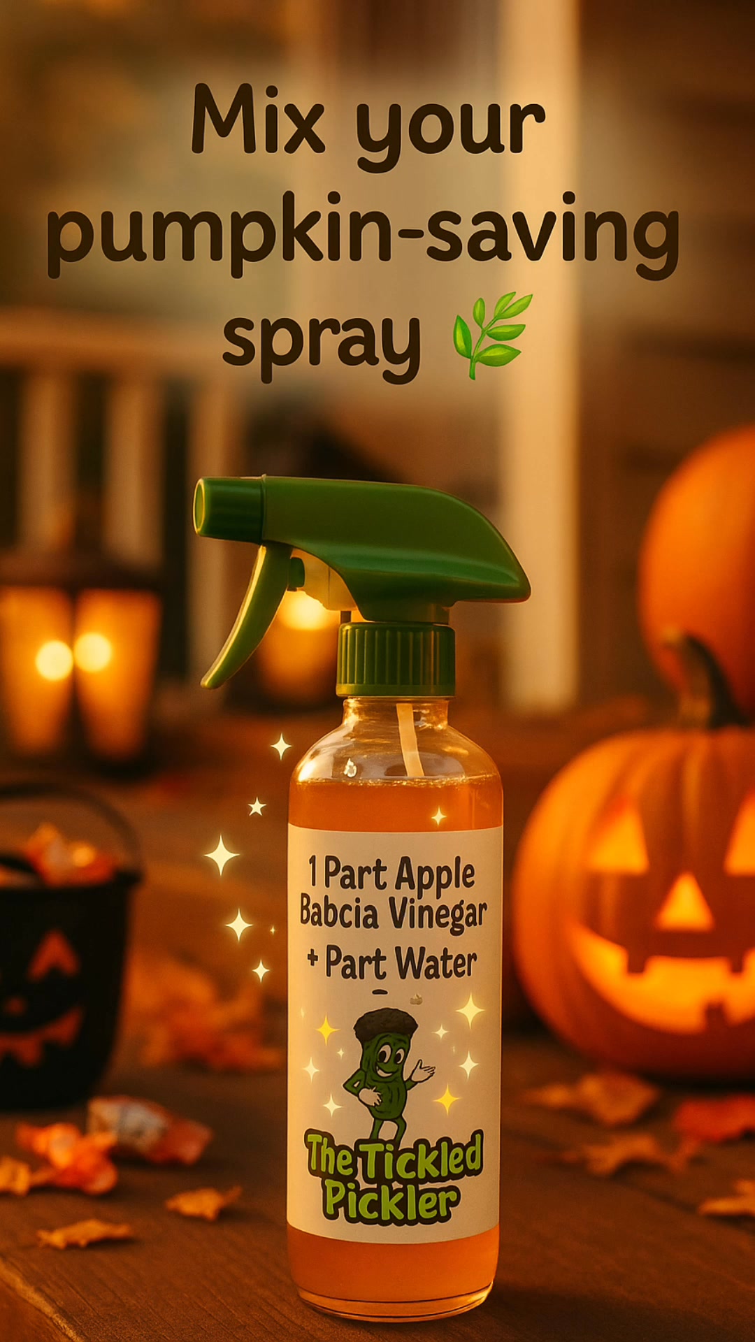 Keep your pumpkins pretty — and your porch peaceful — with The Tickled Pickler’s Live Vinegar!
#thetickledpickler #LiveVinegar #FallDIY #NaturalLiving #PumpkinHack #EcoHome #SustainableLiving #PorchTips #VinegarMagic