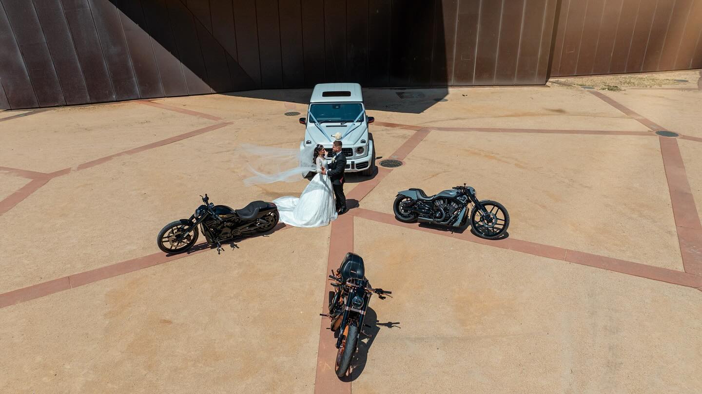 #Wedding #WeddingDay #Bride #Groom #WeddingPhotography #WeddingVideography #WeddingInspiration #LoveStory #HappilyEverAfter #WeddingVibes #WeddingSeason #WeddingPlanning #BrideAndGroom #WeddingMoments #droneweddingphotography #melbourne #harleydavidson