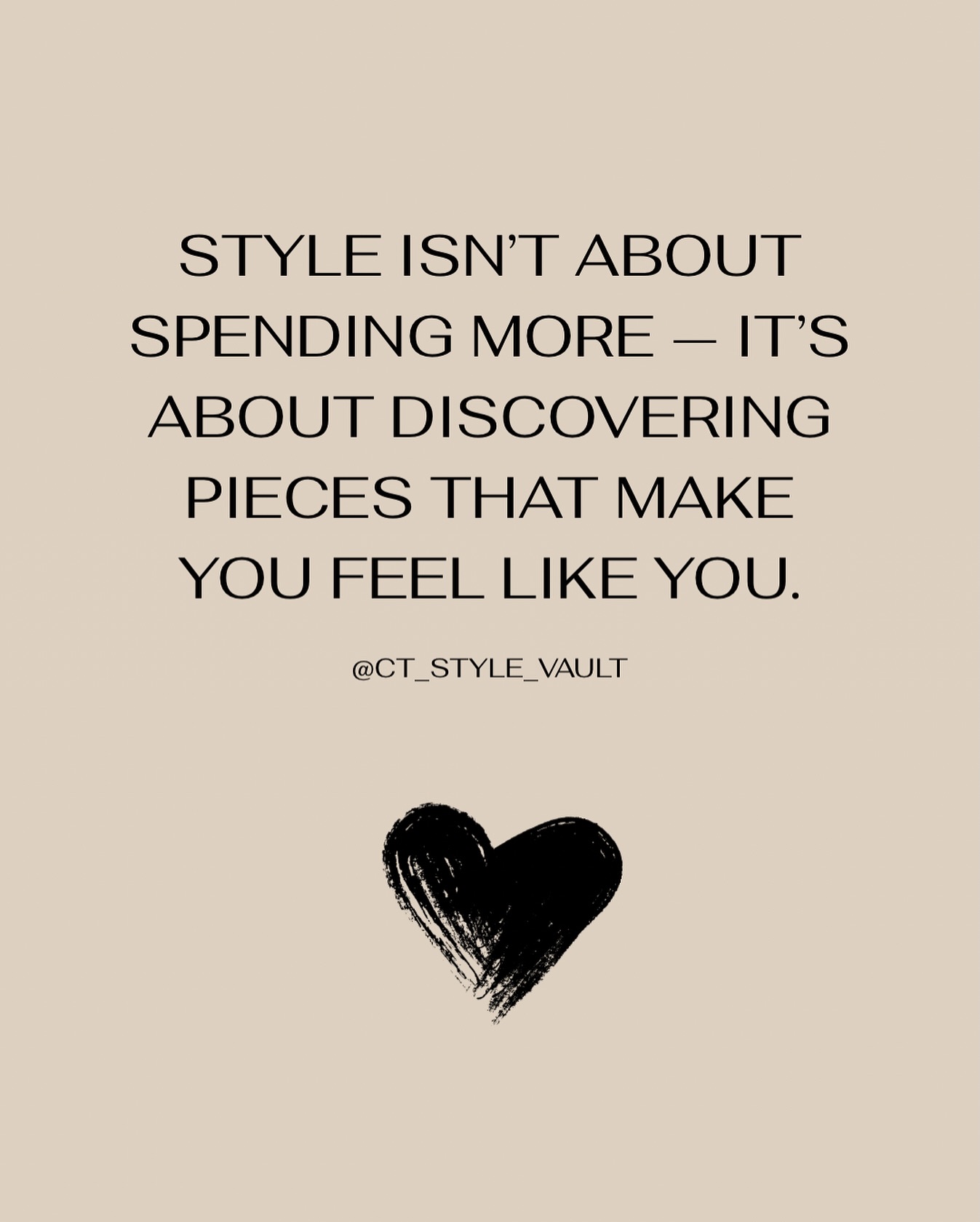 Style isn’t about spending more — it’s about discovering pieces that make you feel like you. Find timeless fashion, thoughtfully curated, at prices that simply make sense. 🖤
#CTStyleVault #ShopSmarter #StyleSustainably
