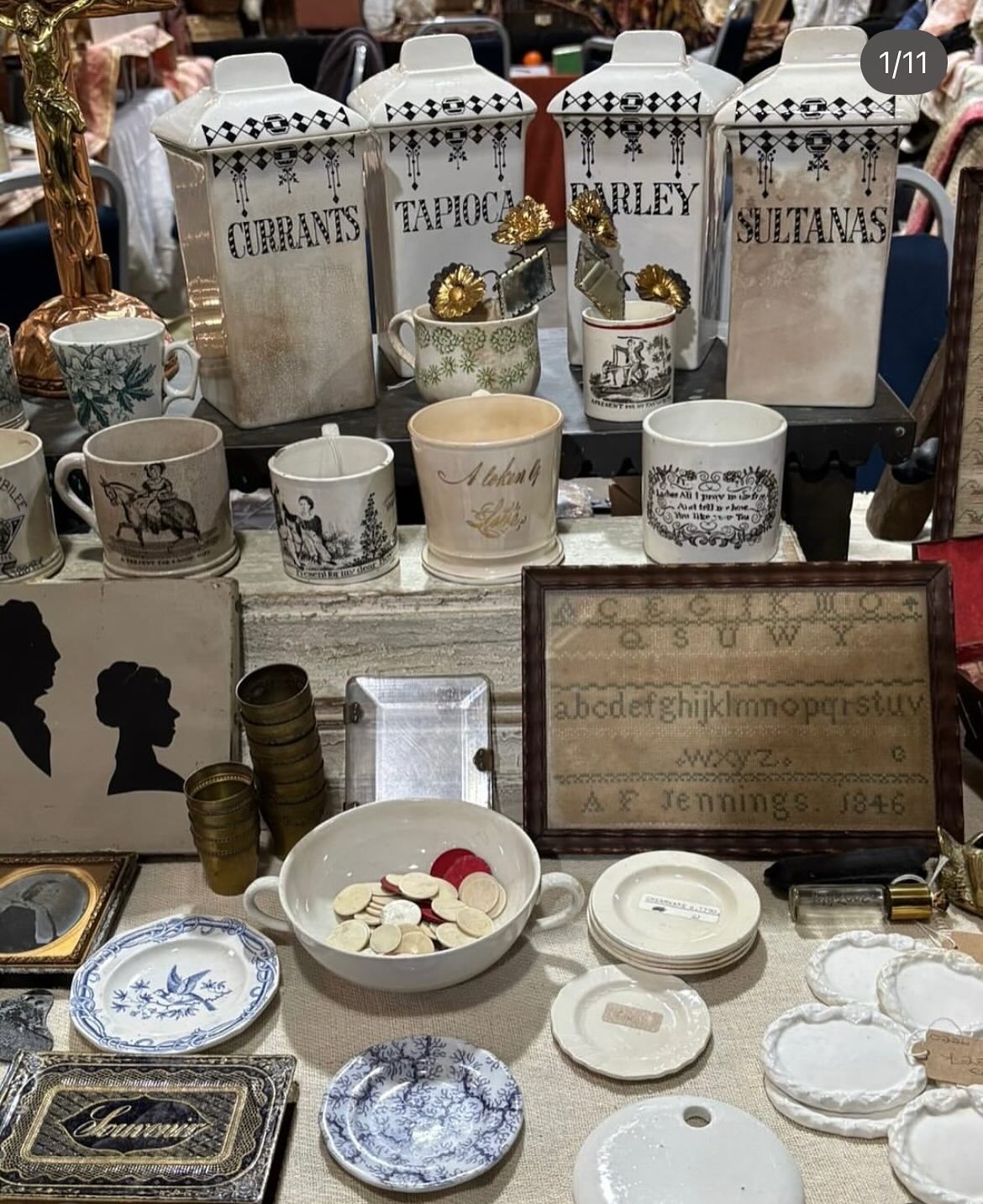 Introducing our Winter Brocante Exhibitors ✨
@no.4vintage ✨
Come and meet Allys and see her beautiful stand in the Pavilion at the Winter Brocante, alongside other vintage & Brocante stands✨
You’ll find stunning collections of vintage ceramics, samplers & paintings sourced & curated by lovely Allys 🤎
Just 2 weeks until the fair ~ we look forward to welcoming you on 14 - 15th November @larmertree ✨
For more details about the Winter Brocante, tickets or Workshop bookings, please look at our website ✨
The Winter Brocante
14 - 15th November
Larmer Tree Gardens
Nr Salisbury
SP5 5PY
Artisans | Interiors | Lifestyle | Decorative Antiques | French Brocante | Vintage | Artisans | Foodies | Workshops
#thedorsetbrocante
#winterbrocante
#christmasshopping
#larmertree
#vintagefair
#vintageliving