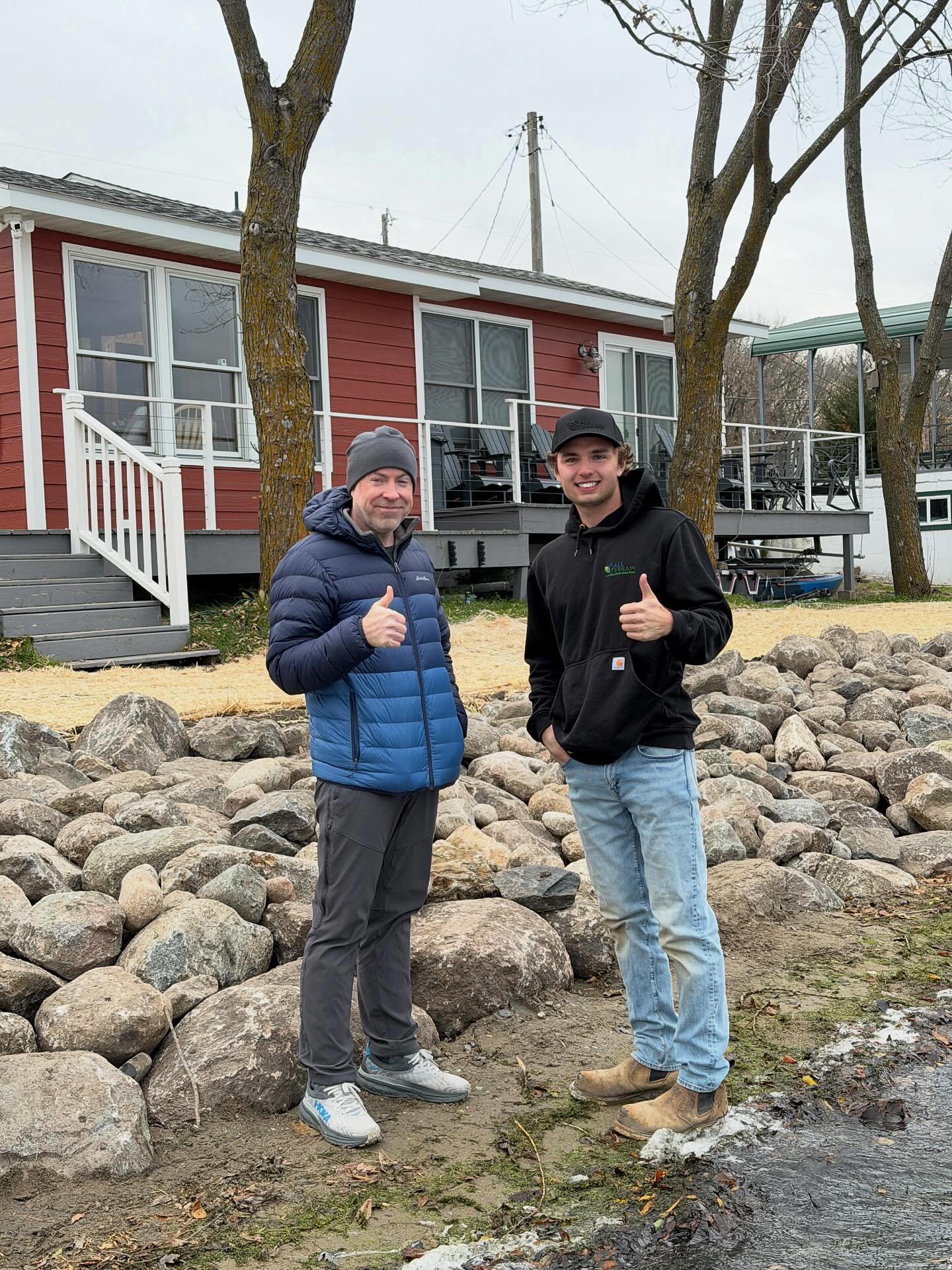Another lakeshore project we’re proud to share.
This homeowner had a clear vision for their shoreline, and our team worked closely with them from start to finish to bring it to life. Seeing their excitement at the finished project is what it’s all about.
Proud to do our part in keeping Minnesota’s shorelines strong and beautiful.