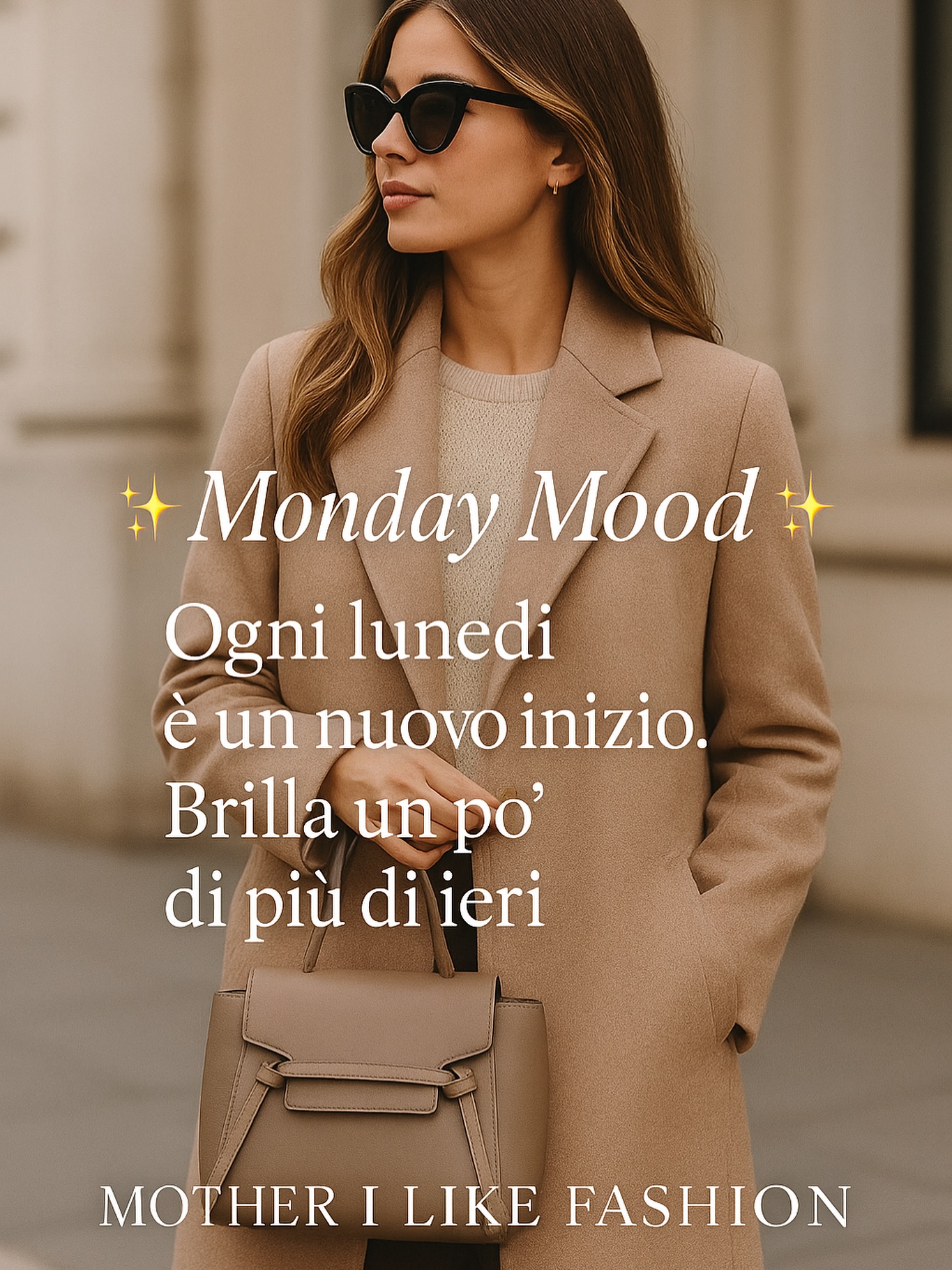 ✨ Monday Mood ✨
Ogni lunedì porta con sé una nuova possibilità.
Non serve correre, non serve essere perfette… basta ritrovare quella luce che ci fa stare bene. 💖
Indossa il tuo sorriso più vero, il tuo stile e la tua forza — quella che solo una donna (e una mamma) sa avere.
La settimana inizia da qui, da te. 🌸
#MotherILikeFashion #MammeConStile #NuovaSettimana #StileEDeterminazione #MondayInStyle