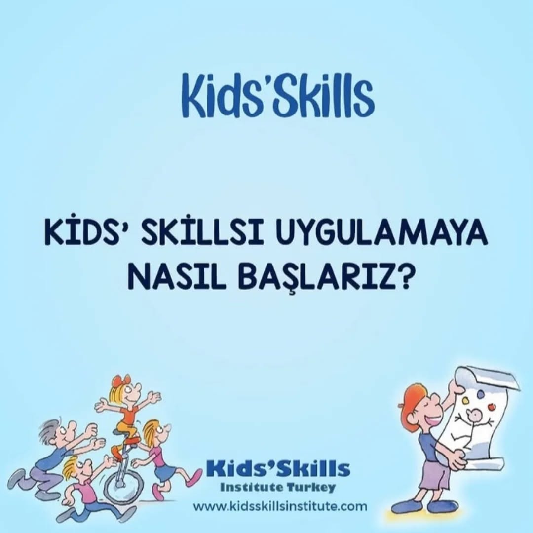 Kids’Skills’i uygulamaya nasıl başlarız? 🚀✨
Kids’Skills, çocukların yaşadığı güçlükleri beceriye dönüştürmeyi sağlayan yapılandırılmış ama eğlenceli bir süreçtir.
Peki uygulamaya nereden başlıyoruz?
💙 1. Adım: Problemi “beceriye” dönüştürmek
Önce çocuğun zorlandığı durumu birlikte konuşuruz.
Ama “Sorun nedir?” diye değil,
👉 “Hangi beceriyi öğrenmek işini kolaylaştırır?” diye sorarız.
💙 2. Adım: Çocuğun kendi becerisini seçmesi
Süreç çocuğun liderliğinde ilerler.
Çocuk hangi beceriyi öğrenmek istediğine kendisi karar verir.
Bu seçim; motivasyonun temelini oluşturur.
💙 3. Adım: Destekçileri belirlemek
Aile, öğretmen, uzman, kardeş…
Çocuğun yanında duracak kişiler seçilir.
Her biri, “Sen bu beceriyi öğrenebilirsin!” mesajını güçlendirir.
💙 4. Adım: Becerinin adımlarını planlamak
Beceri küçük, uygulanabilir parçalara ayrılır.
Çocuk her adımda kendini başarılı hisseder ve ilerleme netleşir.
💙 5. Adım: Kutlama planı
Kids’Skills’de başarı mutlaka kutlanır.
Bu kutlama ödüllendirme değildir; çocuğun kendi gelişimini fark etme sürecidir.
Kids’Skills süreci böylece hem eğlenceli hem de güçlü bir değişim yolculuğuna dönüşür.
Çocuk öğrenir, destekçiler güç verir, süreç ilerler… ve sonunda çocuk başarabildiğini görür. 🌟
