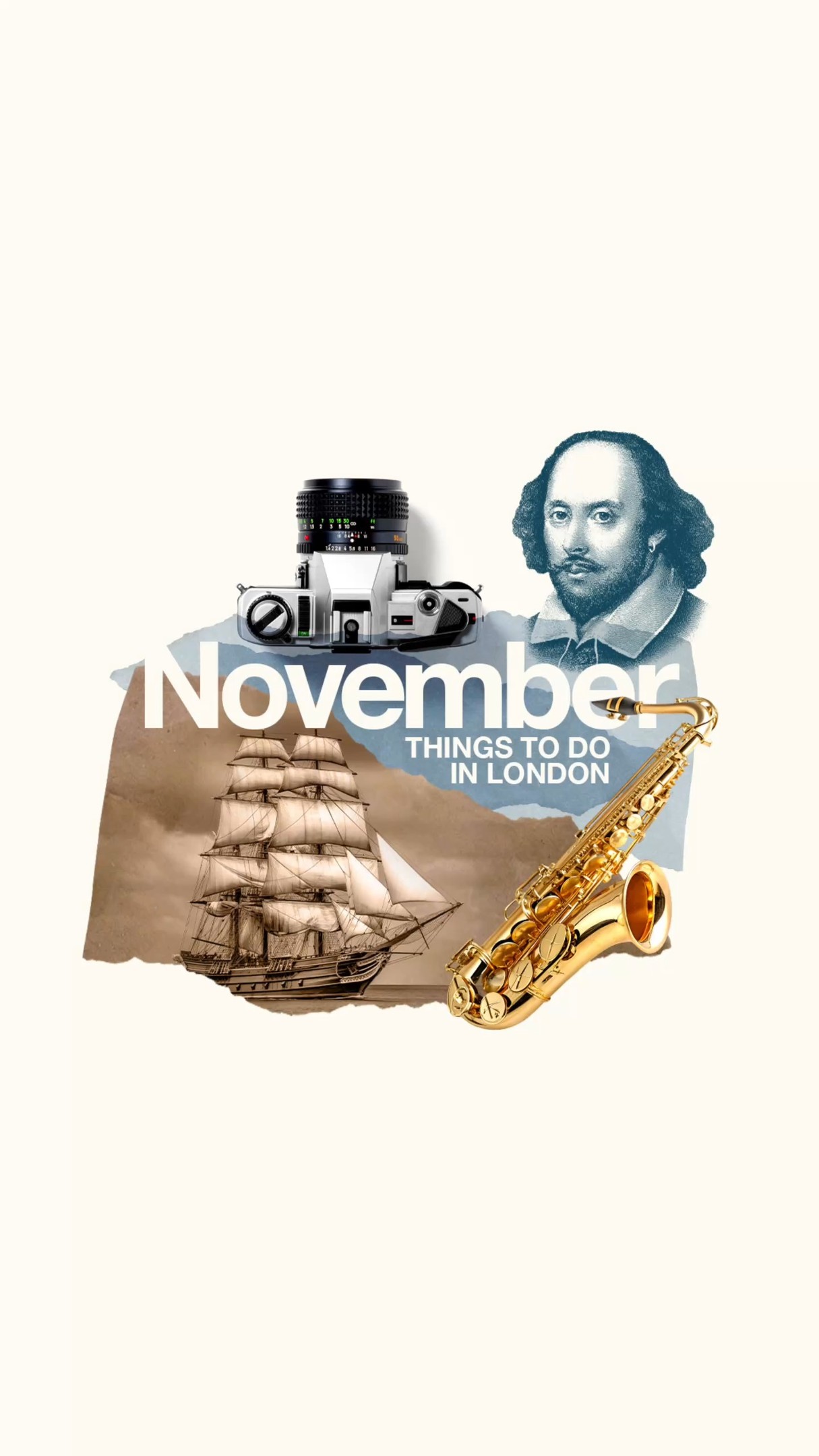 TURN THE VOLUME UP to watch our guide for November!
Are you visiting London or are you local and looking or things to do?
Save this for later:
-Pitchfork Music Festival (4–8 Nov)
@pitchforklondon
Address: Various venues across London
-Wes Anderson Exhibition at the Design Museum (from 21 Nov)
@designmuseum
Address: 224-238 Kensington High Street, London W8 6AG
-‘All My Sons’ directed by Ivo van Hove (14 Nov onwards)
Address: 32-36 Charing Cross Road, London WC2H 0DA.
-‘Turner & Constable’ exhibition (from 27 Nov)
@tate
Address: Millbank, London SW1P 4RG
-EFG London Jazz Festival (14–23 Nov)
@londonjazzfest
Address: Various venues across London (e.g., Southbank Centre as one hub)
-‘Romeo a Juliet’ bilingual staging at Shakespeare’s Globe (5–8 Nov)
IG: @the_globe
Address: Shakespeare’s Globe, 21 New Globe Walk (off Bankside), London SE1 9DT.
-Sea Shanty Festival at Cutty Sark (22 Nov)
Address: Cutty Sark, King William Walk, Greenwich, London SE10 9HT
-Taylor Wessing Photo Portrait Prize at the National Portrait Gallery (13 Nov – 8 Feb 2026)
IG: @nationalportraitgallery
Address: National Portrait Gallery, St Martin’s Place, London WC2H 0HE
See you there! :)
#londonactivities#london #londontravel #artestays #londontodo