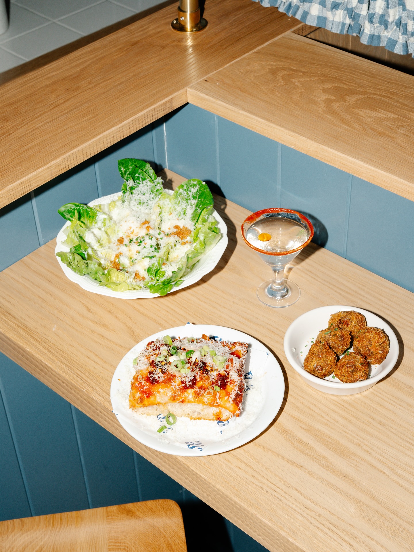 What a week!
If you managed to snag a booking, you’ll have had first access to our Soho exclusive menu - including everybody’s favourite Tiny Tomato Tini’ and Chilli Crisp Slice, made with Laoganma crispy chilly oil.
We feel so proud of our new team for making some major last-min adaptations for our opening nights, and generally smashing service from the get-go.
Bookings can be made via the link in our bio via Sevenrooms!