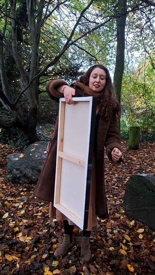 Feeling excited and nervous at the same time to reveal my latest painting under the Samhain full moon. This is in no way a light or easy piece. Deep as the earth, I feel the biggness of revealing her...
'Tlachtga'
Oils on Canvas
40 x 80cm
Powerful and wise Irish Druidess, Tlachtga, rises again, making herself known at an important time in earth's trajectory. Mother, magical woman, wisdom bearer of the earth, her name translates to 'Earth Spear', she brings the necessary change to the wheel.
Her story is one of both power and tragedy. Linked to the origins of Samhain, she points to the truth and importance of this time of year over the distortions created over time through the malpractice of magic.
Tlachtga is linked to the deep root of the pure divine aspect of the dark mother, and her voice carries a cry for a return of the souls to her. Tlachtga gave names to her own three sons, Cuma Doirb and Muach, which, when spoken, are an invocation to the return of the wisdom of the earth.
Tlachtga visited me in a lucid dream two Samhain's ago. She showed me her hill, lit a fire from a new flame, and cast into it black symbols to be alchemised by the fire. She showed me the distortion that had come through the genetic lines globally through misuse of power over the ages, which is still playing out on the planet. She pointed to the misuse of magic and sacrificial practices of some lines of druids who had steared away from the divine mother connection.
The symbol in the fire is a reverse Awen (druids path symbol) is a deliberate trigger to clear distortion from druidic malpractice on this land. Instead of facing upward, it faces downward as she holds the upward facing awen to her womb. Read and interpret whatever way you like.
I have much more to share on the messages that Tlachtga shared that will follow in a second video.
But for now, I hope you feel her potency through this piece.
#tlachtga #paintingreveal #samhain #samhainorigins #goddess #irishgoddess #irishdruidess #hillofward #myth #Irishmythology #meath #trim #samhainorigins #oils #oilpainting #visionaryart #irishvisionaryart #mythologicalart #celtlicart #celticmyth #irishmyth #druidry #druid #druidess