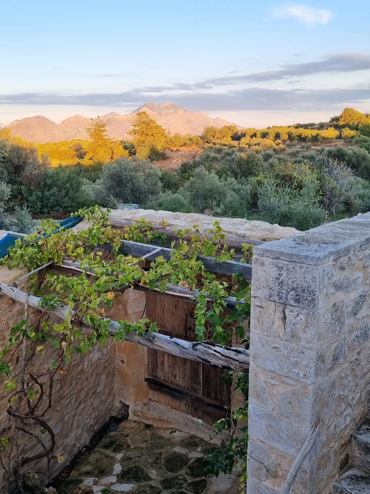 Beautiful evening at Kallergos