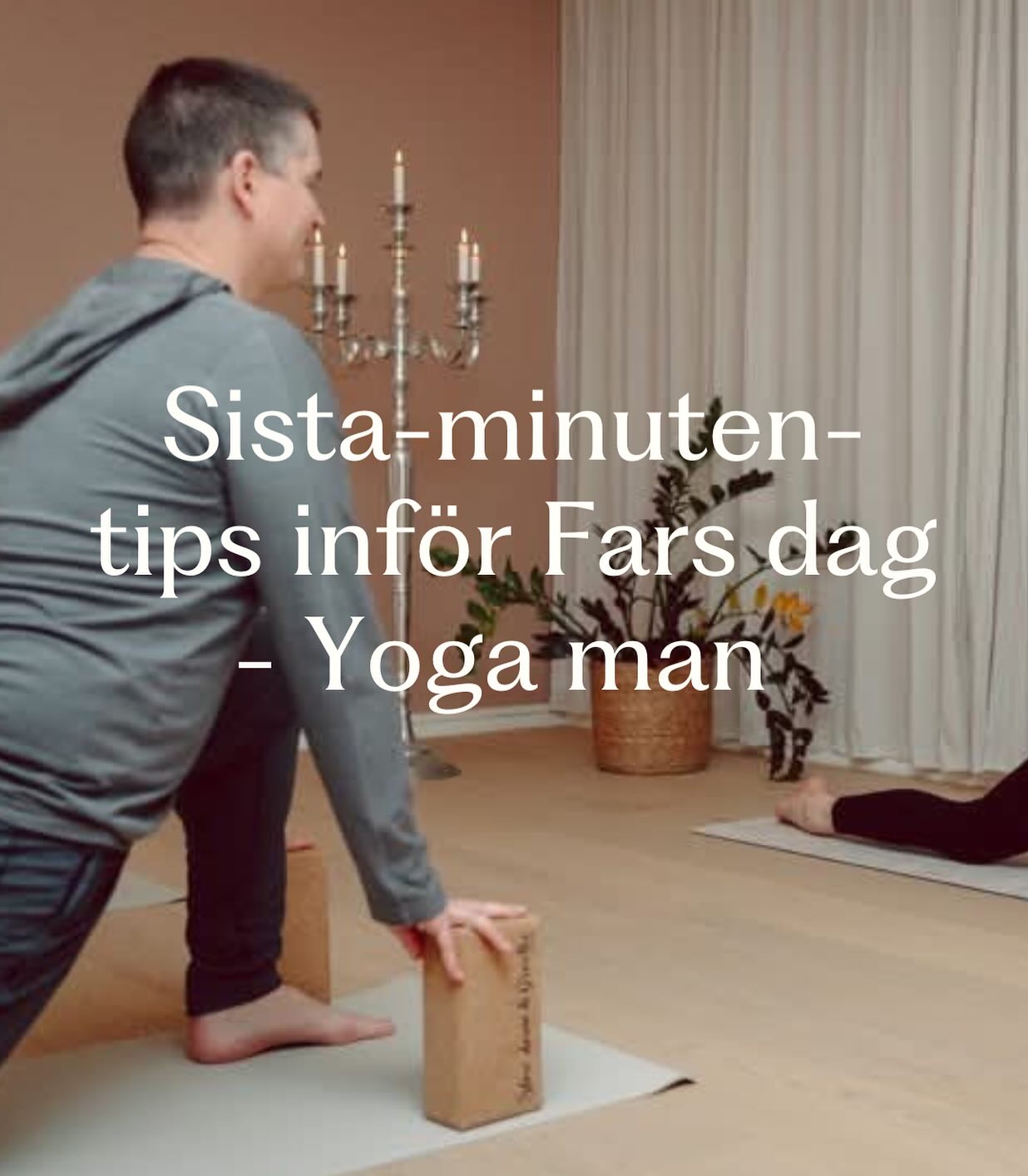 Vet du inte vad du ska ge bort på Fars dag?
Varför inte ge bort ett drop-in tillfälle på Yoga man eller hela kursen på 6 tillfällen?
Kontakta Caroline på Caroline.h@studioostersund.com för att boka eller få mer info😀