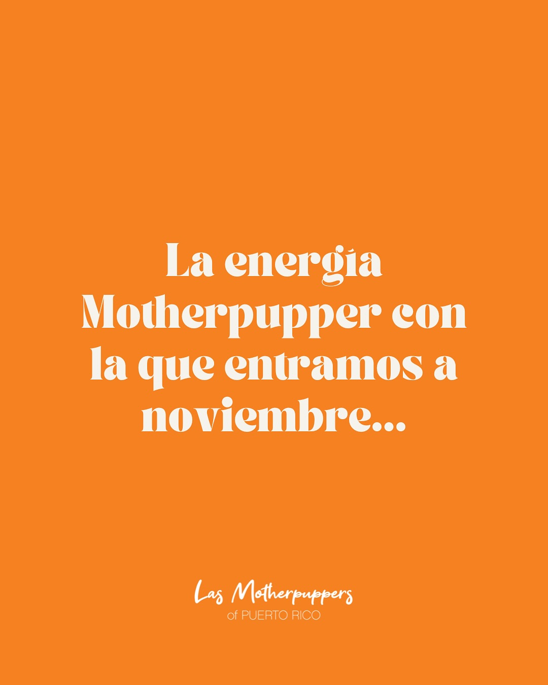 Motherpupper Energy we’re bringing to November… ✨🌿 Gratitud, calma y muchos cuddles con nuestros perritos.
Este mes se trata de encontrar paz en los pequeños momentos y agradecer todo lo que tenemos (especialmente ese amor incondicional con cola y patitas). 🧡
📲 Comparte en los stories con el que te identificas.
www.dogmomsofpr.com
#NovemberDogMomEnergy #LasMotherpuppers #DogMomLife #dogmomsofpr #puertorico #novemberenergy #dogmomclub #dogmomlove #dogsofpuertorico #madreperruna #dogmomsofig #dogmomlife #dogmomblog #perrosdepuertorico