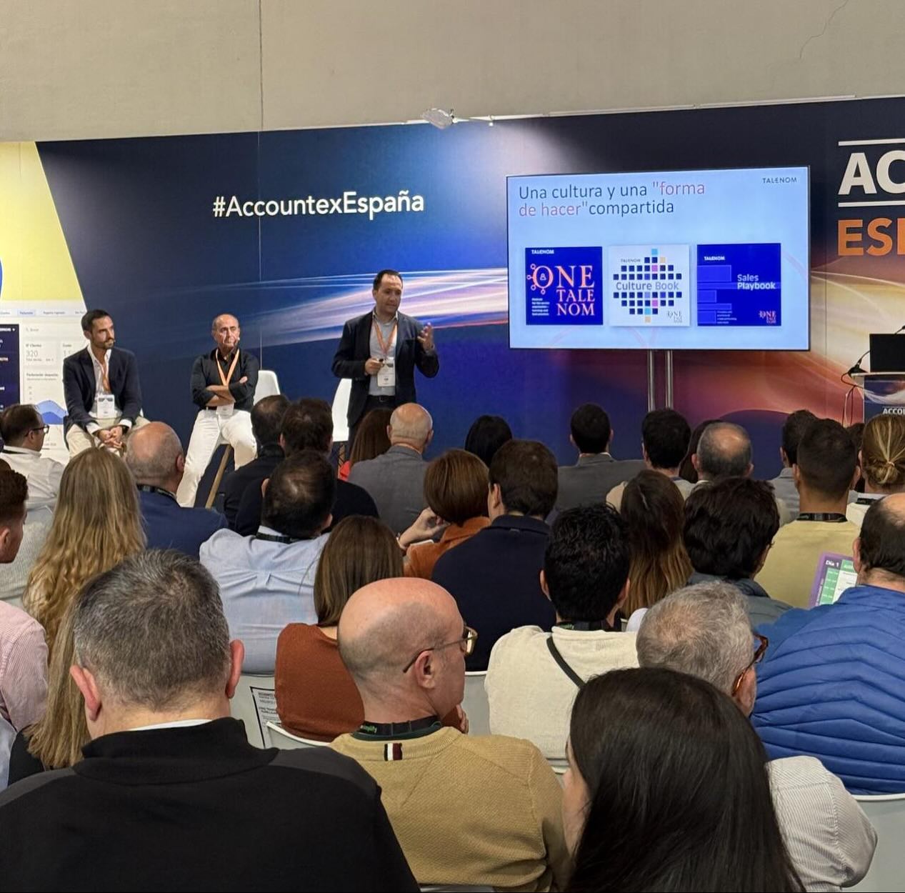 🔺 ¿Mejor sol@ o acompañad@? 🔺
📅 Esta semana estuvimos en ACCOUNTEX ESPAÑA 2025, el evento de referencia para profesionales del sector contable, fiscal y financiero, donde se presentan las últimas tendencias, soluciones tecnológicas y estrategias para impulsar la transformación digital en los despachos y empresas, y donde se reúnen más de 10.000 personas.
El pasado miércoles, tuvimos el privilegio de compartir nuestra experiencia de seguir nuestro camino acompañados a través de Miguel Querol en la mesa redonda:
🎤 “Casos reales de integración de un despacho profesional”.
Un espacio donde hablamos con transparencia sobre cómo afrontar decisiones estratégicas que marcan el futuro.
Para nosotros, estar allí no fue solo participar:
✅ Fue reafirmar nuestro compromiso de ir siempre un paso por delante, anticipando riesgos y oportunidades.
🤝 Y, sobre todo, poner el foco en quienes se apoyan en nosotros cada día: nuestros clientes, asegurando que se sientan en las mejores manos.
Gracias a todos los que hicieron posible este encuentro y a quienes confían en nosotros. Seguimos trabajando para que cada decisión sume seguridad, innovación y tranquilidad.
#AccountexEspaña #TransformaciónDigital #QuerolAssessors #Talenom #FuturoProfesional