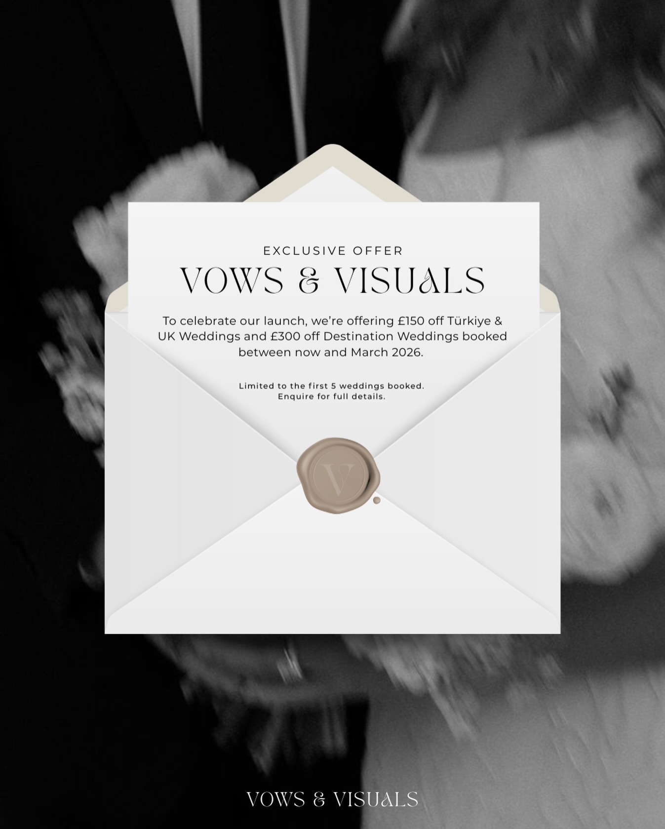 ⨠Launch Offer â¨
For the first time ever, weâre opening bookings for Vows & Visuals. To celebrate our launch, weâre offering ÂŁ150 off TĂźrkiye & UK Weddings and ÂŁ300 off Destination Weddings when booked between now and March 2026.
Why? Because this isnât just about building a portfolio, itâs about starting something truly special.
With over 8 yearsâ experience running a social media agency, Iâve created content that connects, inspires, and tells stories for brands. Now, Iâm merging that expertise with my lifelong love for weddings, capturing not just the big, posed shots, but the in-betweens: the laughter, the glances, the details youâve poured your heart into.
Alongside me is my sister, we bring a modern, editorial approach to wedding content creation, crafting reels and films that feel effortless, authentic, and timeless.
This launch offer is available for just 5 couples, and once the spots are gone, theyâre gone!
đ¤Ready to capture your love story? Please enquire via the link in my bio!
#weddingcontentcreator #luxurywedding #editorialwedding #modernbride #destinationwedding #ukwedding #turkeywedding #timelesswedding #weddingmoments #weddingaesthetic