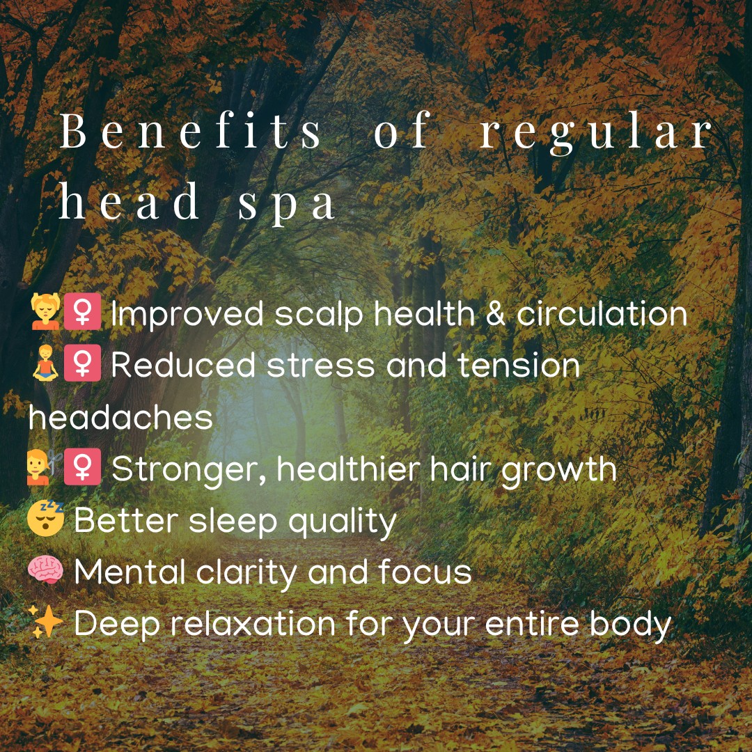 Head spa is not just an amazing experience; it's good for you too! 😌💆
#headspa #springfieldmo #417land #417local #selfcare