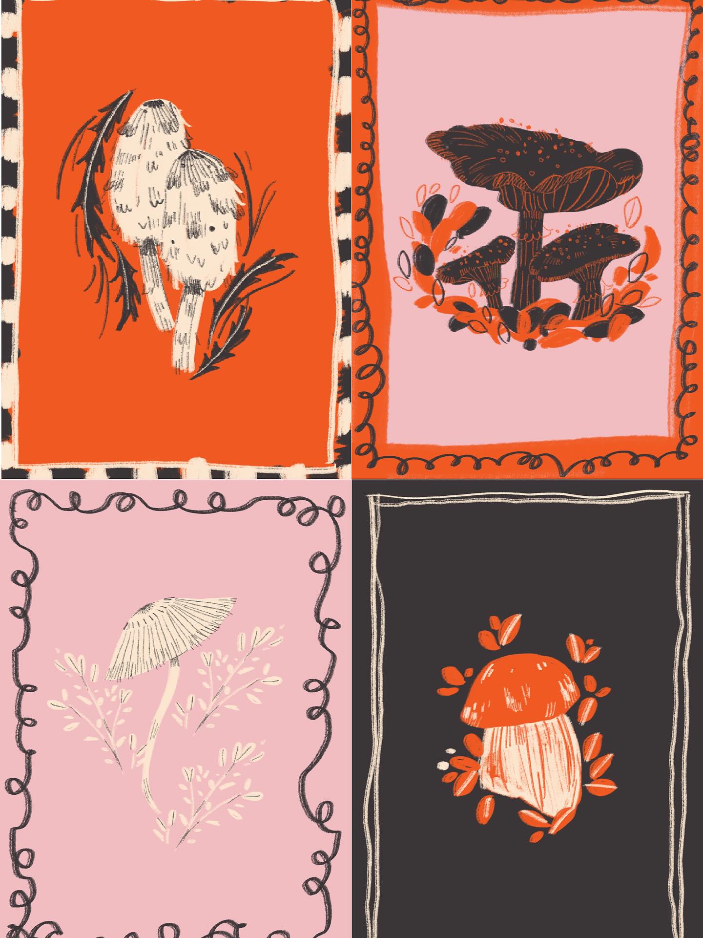 More Mushroooooms 🍄🟫🍄
2/4
#illustration #illustrator #design #artist #designers #bookillustrator #mushroomart #mushroomlover #mushroomhunting