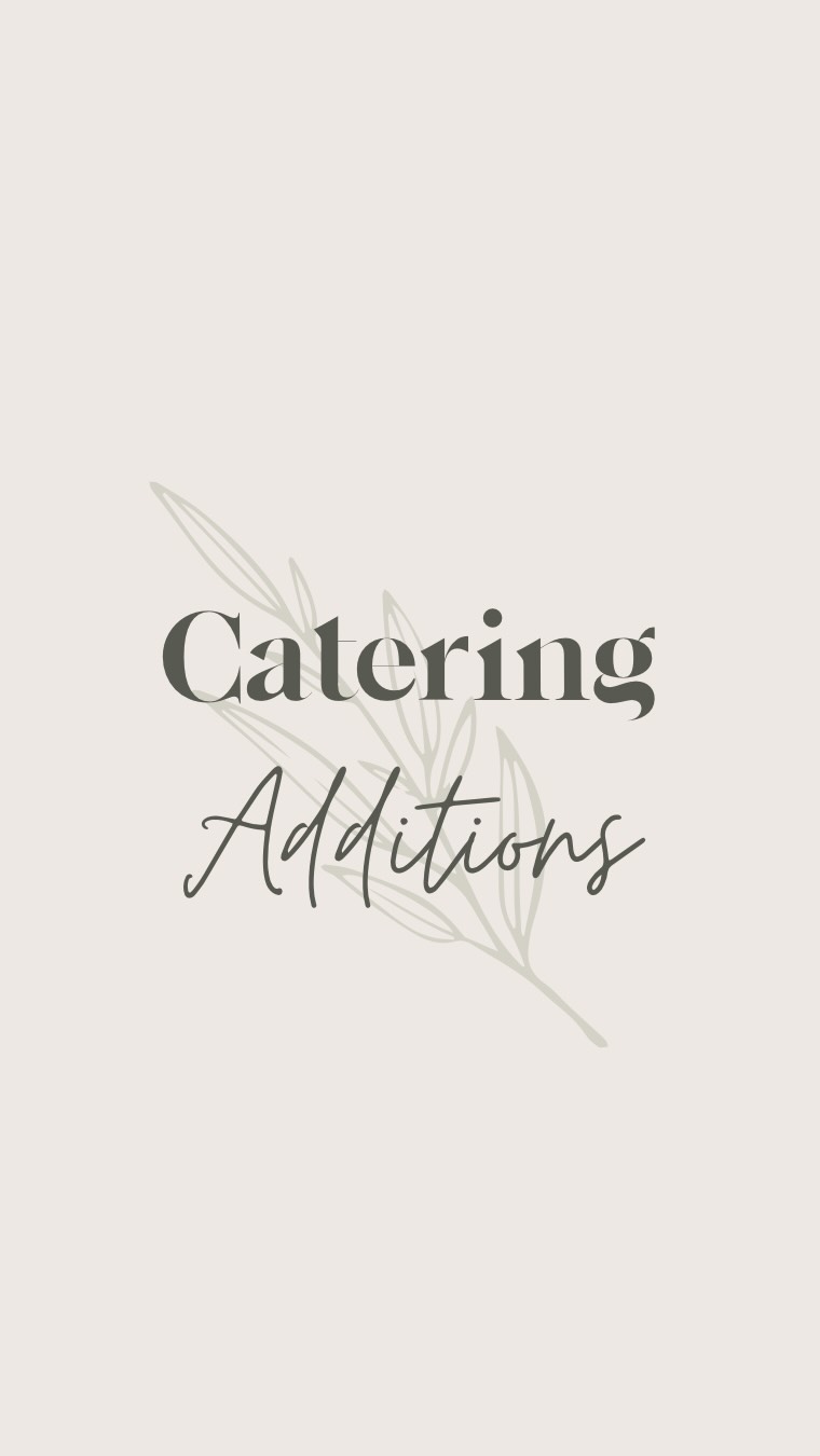 Catering additions - ask us today!
www.platterupbyjenna.com
.
.
.
.
.
#grazingtable #grazingtables #grazingtablesandcheeseboards #grazingboard #weddings #charcuteriebox #weddingcatering #partycatering #grazingplatterboards #weddinggrazingmelbourne #melbournebrides #morningtonpeninsulabusiness