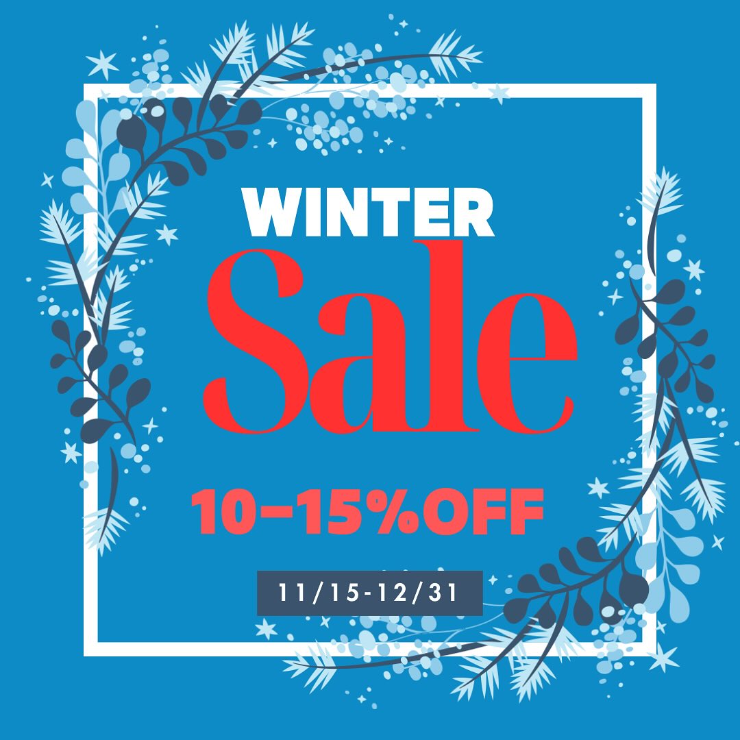 HearPut ❄️Winter Sale❄
11/15から12/31まで
店内商品10~15%OFFです!
.
グローバルミルボンは15%OFF
その他N.や、モロッカンオイルなどは10%OFFです⛄
.
この機会にぜひお試しください♪
#Hearput#fuchu #ハープット#府中#ヘアサロン#ネイルサロン#globalmilbon#moroccanoil #エヌドットポリッシュオイル #エヌドット取り扱い店 #nドット #ミルボン #グローバルミルボン #グローバルミルボン取扱店 #ストレートオイル #ボタニエンス #ストレートヘアオイル