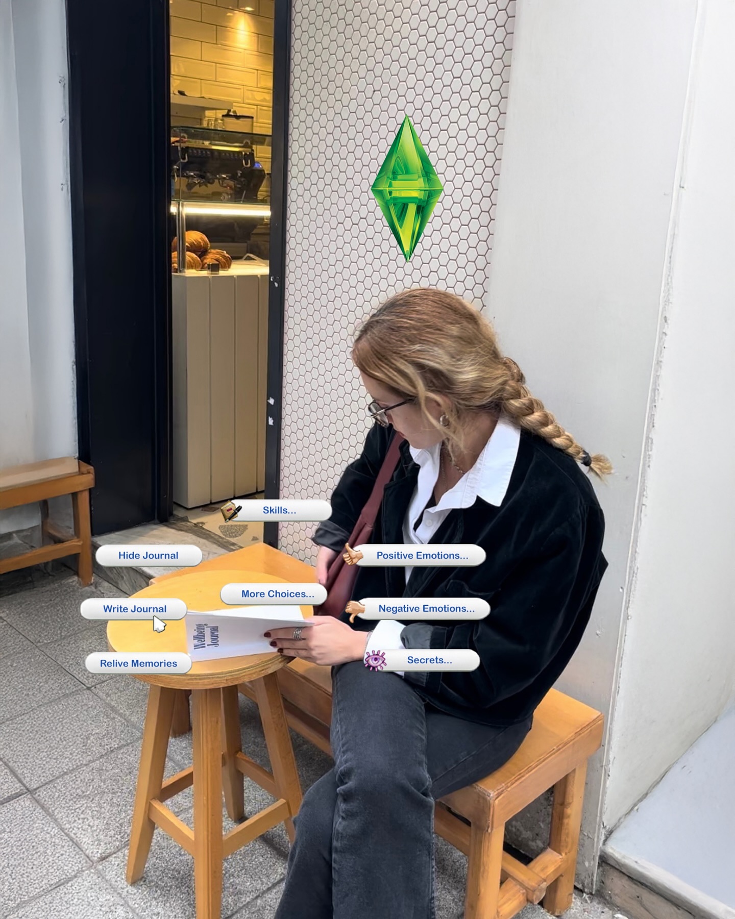 Even Sim needs a journal sometimes..
Because every mood deserves a moment of reflection…💭
Our Wellbeing Journals are on a little break, coming back soon refreshed 💚
#moodwalkthrough #wellbeingjournal #journalingroutine #mindfulmoments #dailyreflection #morningpages #wellnesscommunity #simsvibes