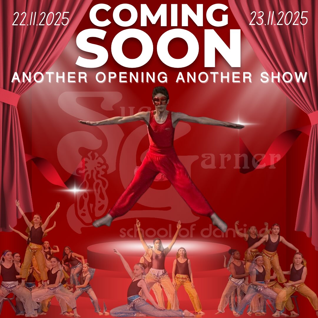 How exciting! https://www.ticketsource.co.uk/sue-garner-school-of-dance/e-pbpvvv