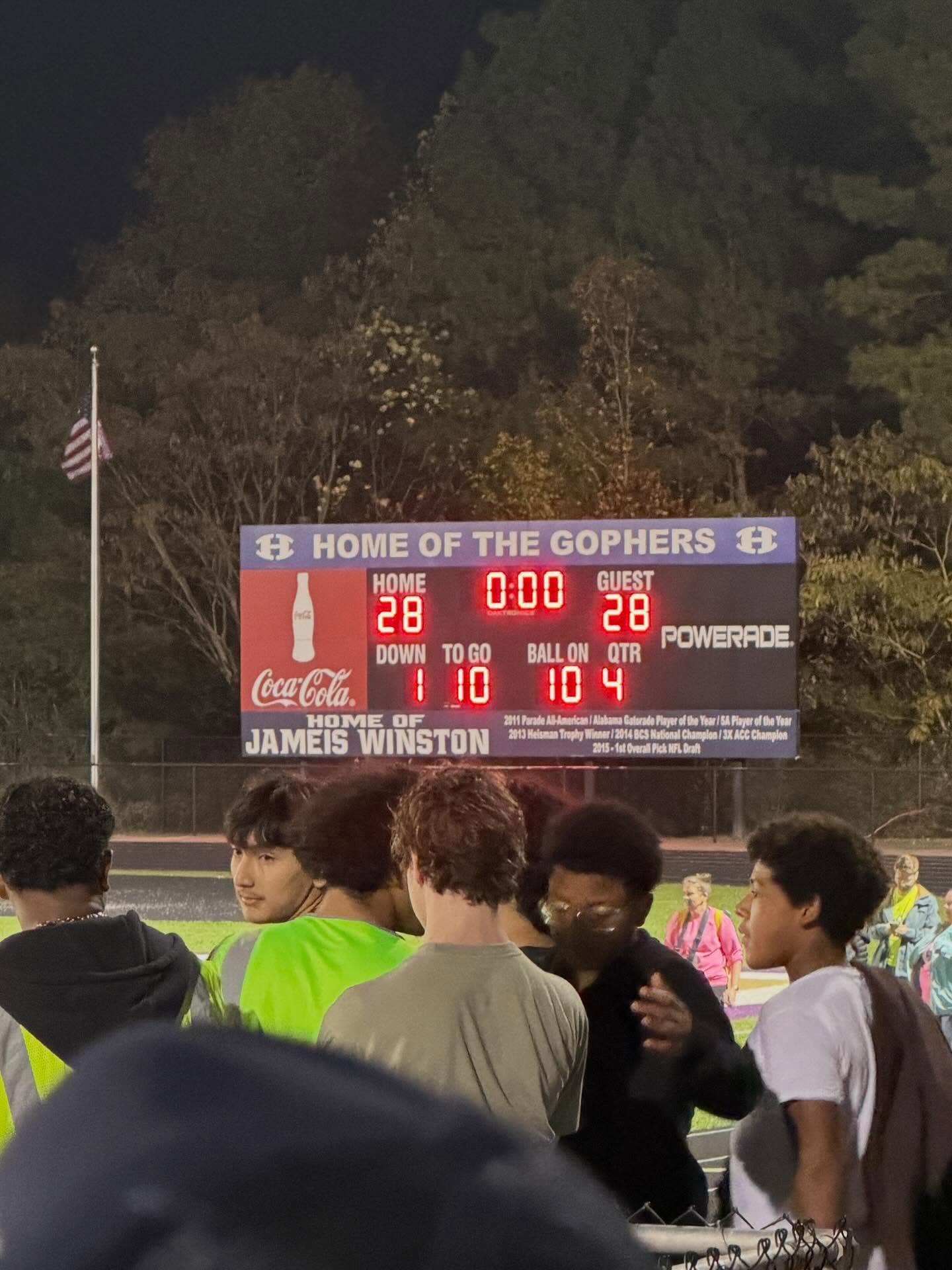 We’re headed to OVERTIME Pelham V Hueytown