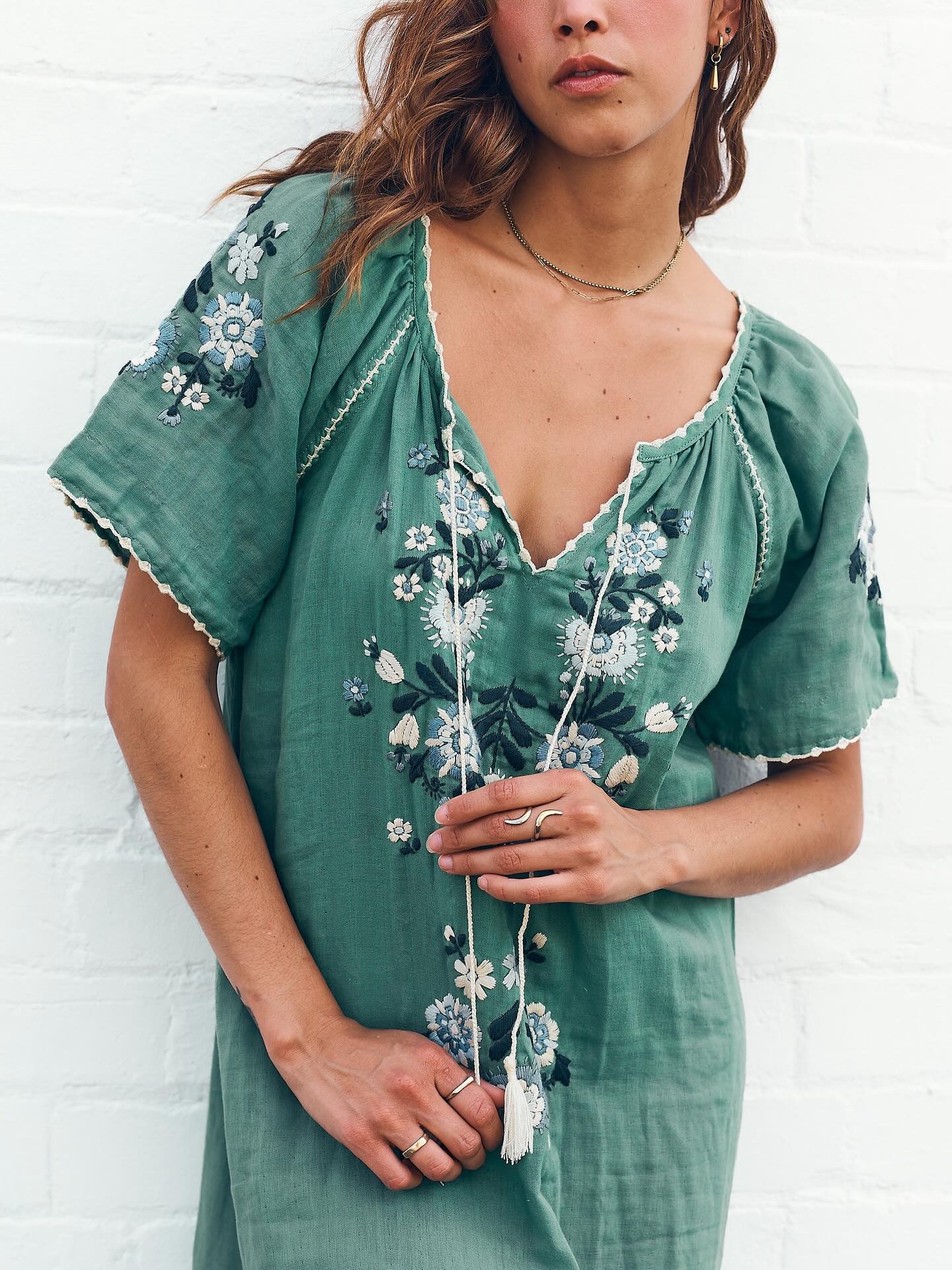 Our very popular ROSY in JADE will be returning this Tuesday morning 11/11, 9am AEDT… this will be the last FOLK dress drop of the year so if you want a piece for Summer make sure you are on at 9! 💚