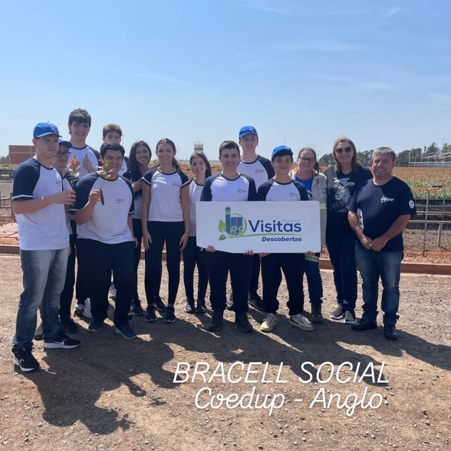 Participação do 9° ano no Programa de visitas da Bracell Social.
#programadevisita #brasellsocial #descobertas #aprendizagemnaoprática #mãonamassa #educaçãoqueinspira #conhecimentoemação #profissões #mundodasprofissões #aprendizadoqueencanta