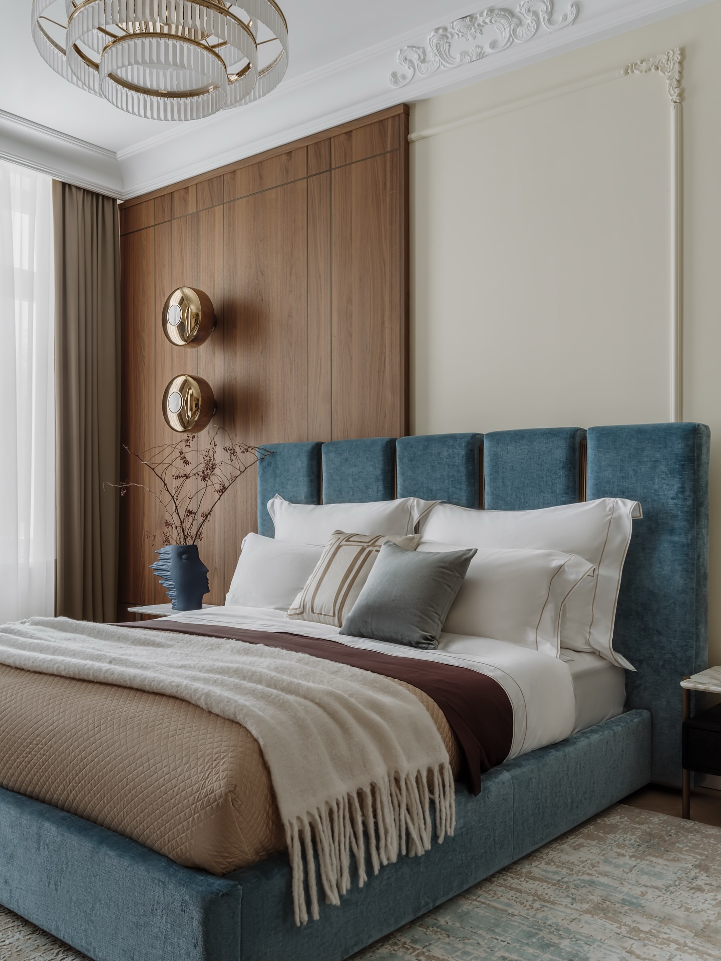 The master bedroom blends timeless elegance with modern touches: high ceilings with ornate plasterwork, warm walnut accents, and subtle asymmetry create a serene, character-filled retreat.
www.sfdesigninteriors.com
📩office@sfdesign.at
📍Bösendorferstrasse 4, Vienna
#interiordesignvienna #interiordesignwien #wien #interiorinspo #interiordesign #viennainteriordesign #interiorideas #modernliving #interior #interiordesigners #interiordecor #interiorlovers