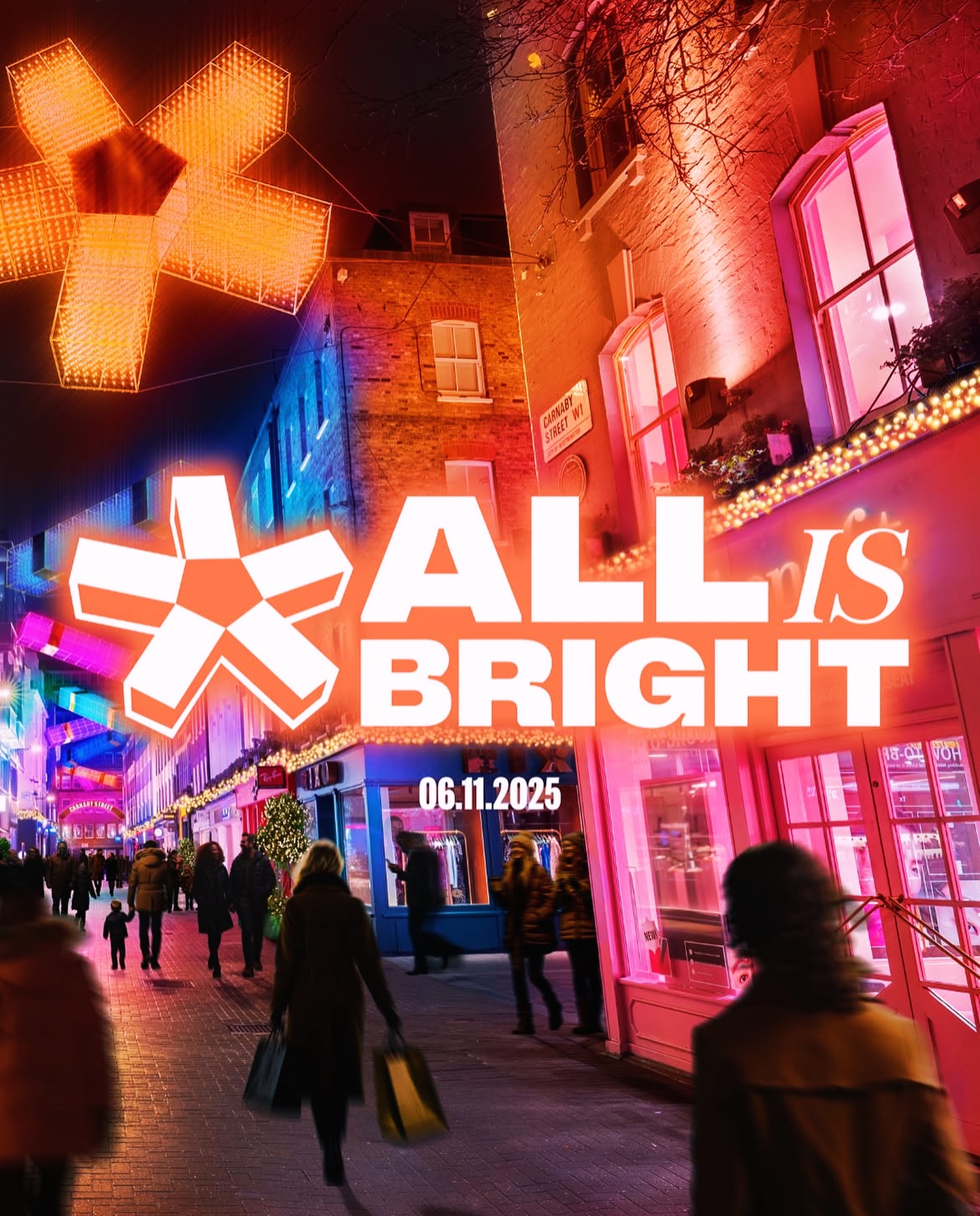 CHRISTMAS COCKTAILS ARE COMING! 🍸🎅
Just 1 day to go until the Carnaby Street Christmas Lights Switch-On!
Join us on Foubert’s Place from 4pm for festive vibes, classic cocktails, and Christmas cheer. 🎁
Tag your crew & come get merry with us! ❤️💫