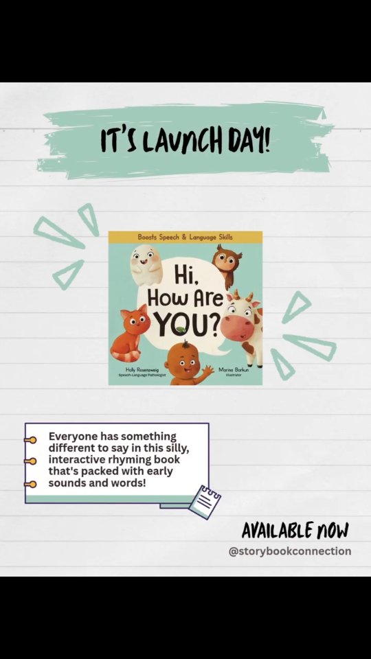 My new board book, ๐๐, ๐๐ค๐ฌ ๐ผ๐ง๐ ๐๐ค๐ช? is available NOW on Amazon and at storybookconnection.com! ๐ฅณ
I'm so proud of this little book -- it's the first I've self-published (so it was quite the learning curve) and the process took over a year from start to finish.
While the book can hold its own as a cute, silly story, it's also packed with opportunities for early learning and meaningful interaction.
The first two pages list strategies for caregivers to use while reading this book (or any book) to boost baby/toddler communication.
One of my favorite features is the adorable stink bug who's hiding throughout.๐ชฒ
Comment "book" and I'll send the direct link to check it out! ๐๐ป