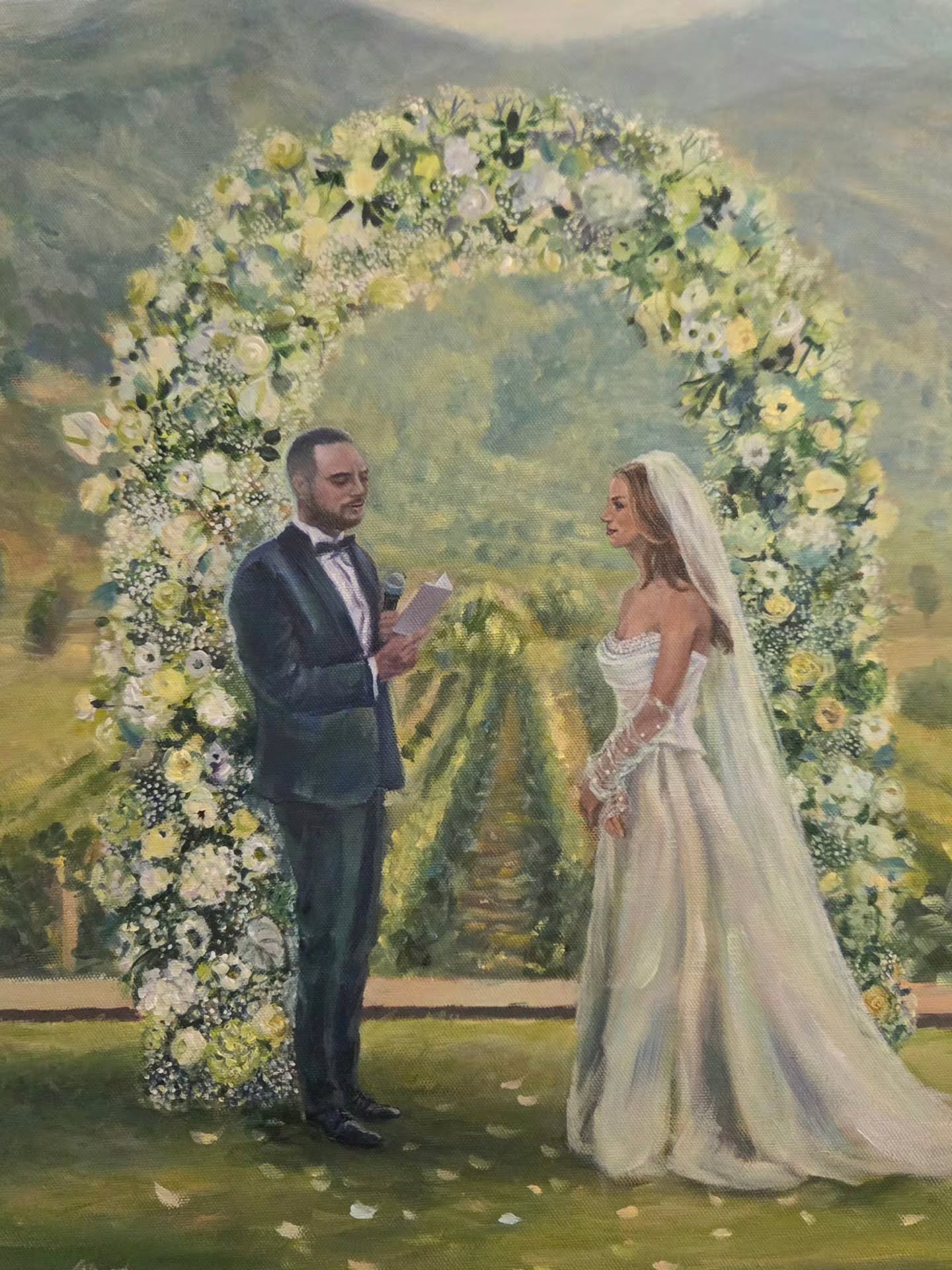 Веселина и Любомир 💍❤️
30.08.25
.
.
#liveweddingpainter #сватбенподарък
#сватбенхудожникнаживо #сватба